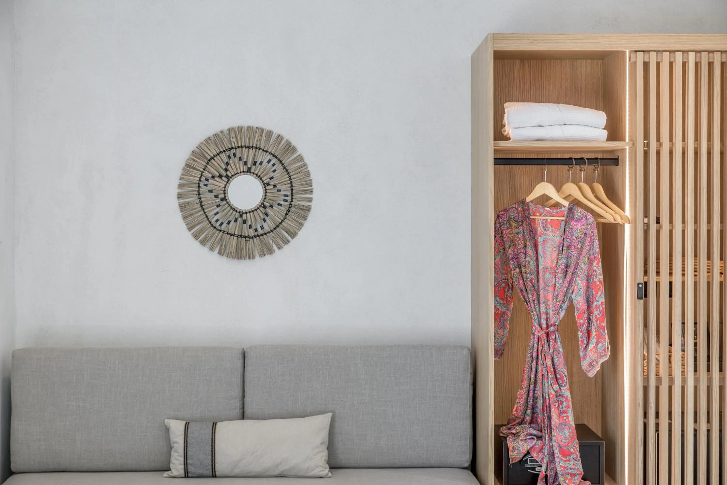 Bed in Nove Milos Luxury by Estia