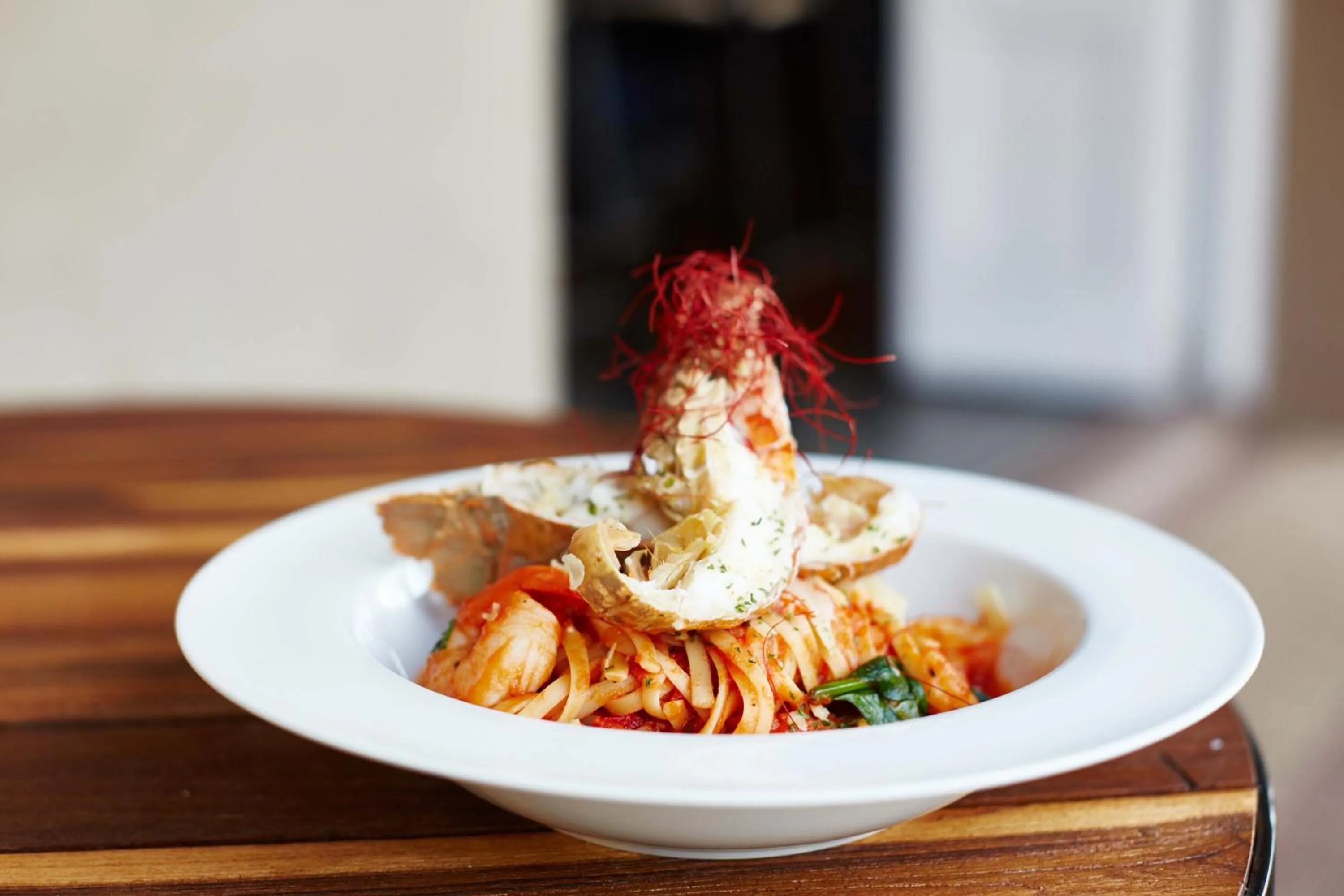 Food close-up in The Rose Hotel & Motel