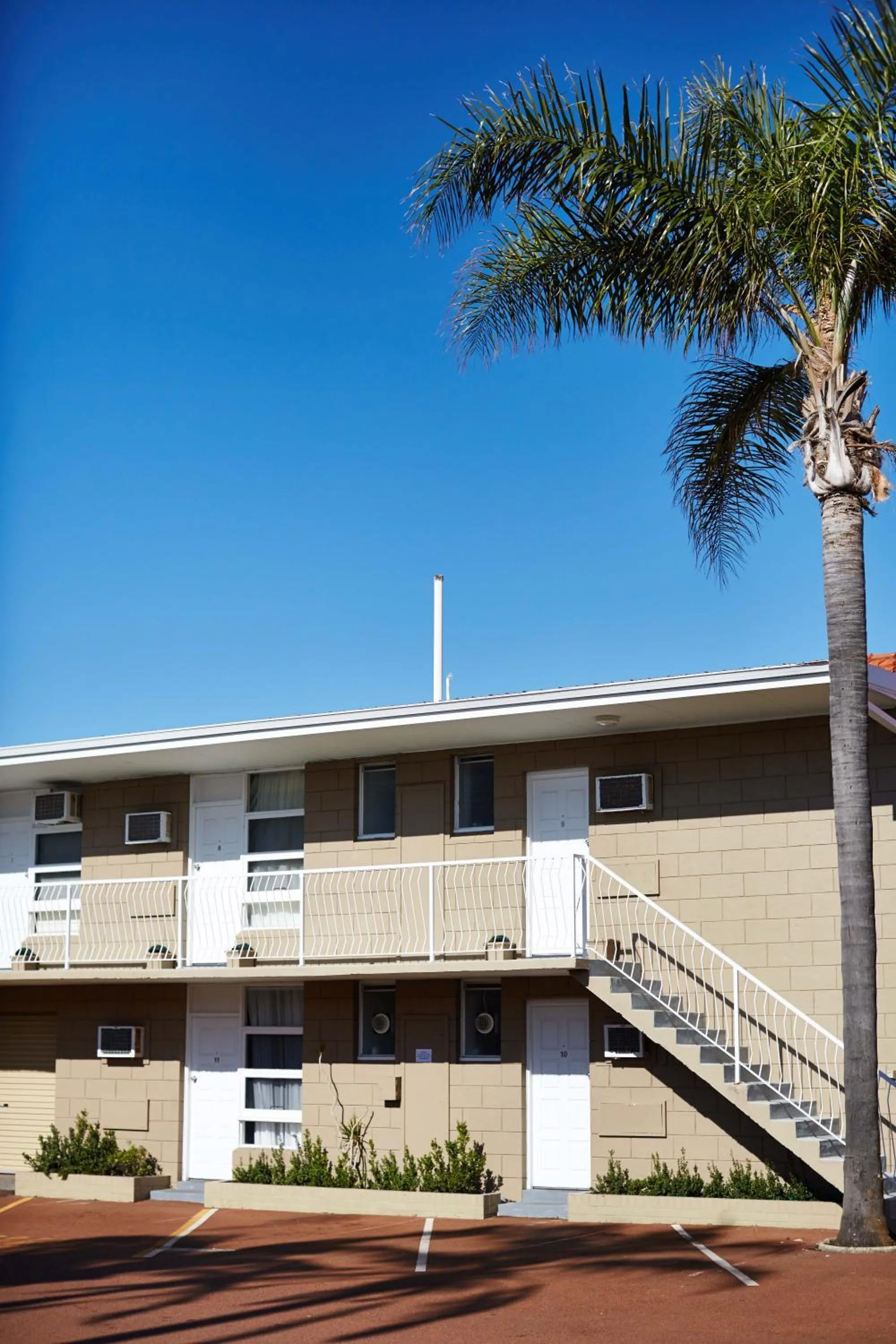Facade/entrance in The Rose Hotel & Motel