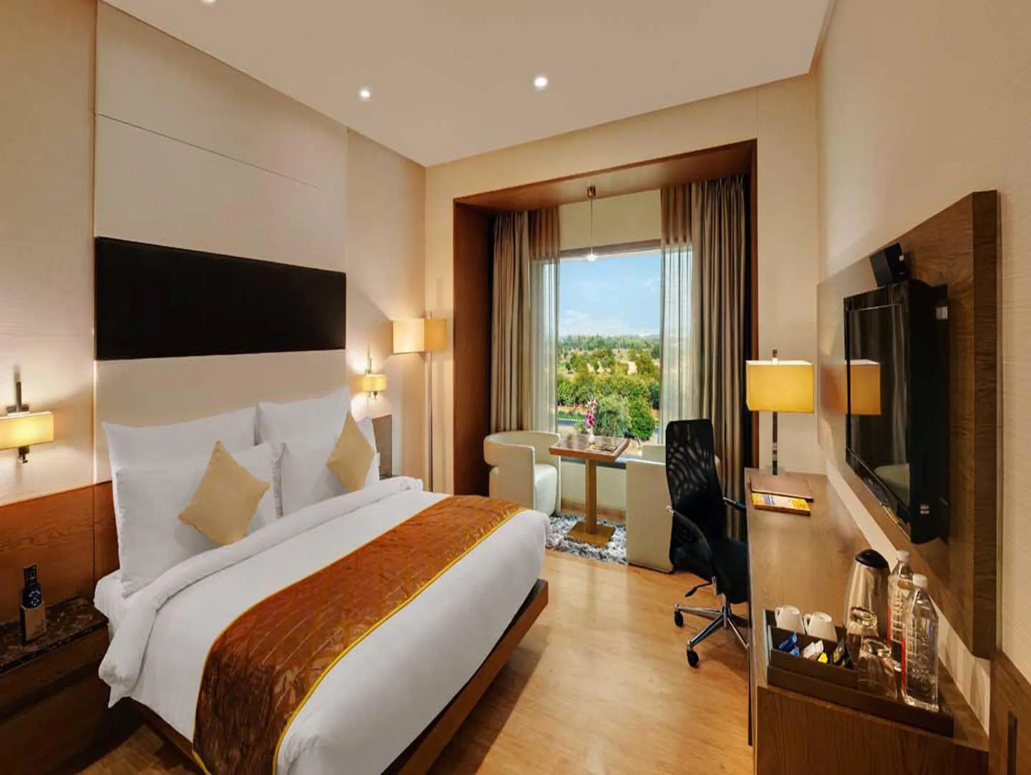 Bedroom, Bed in Narayani Heights Hotel & Resort