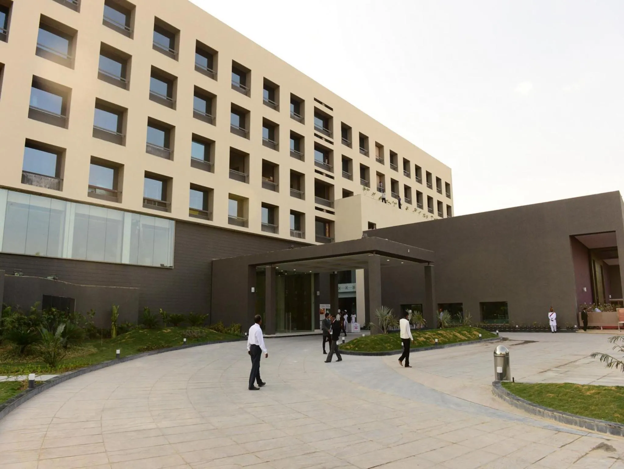 Facade/entrance in Narayani Heights Hotel & Resort
