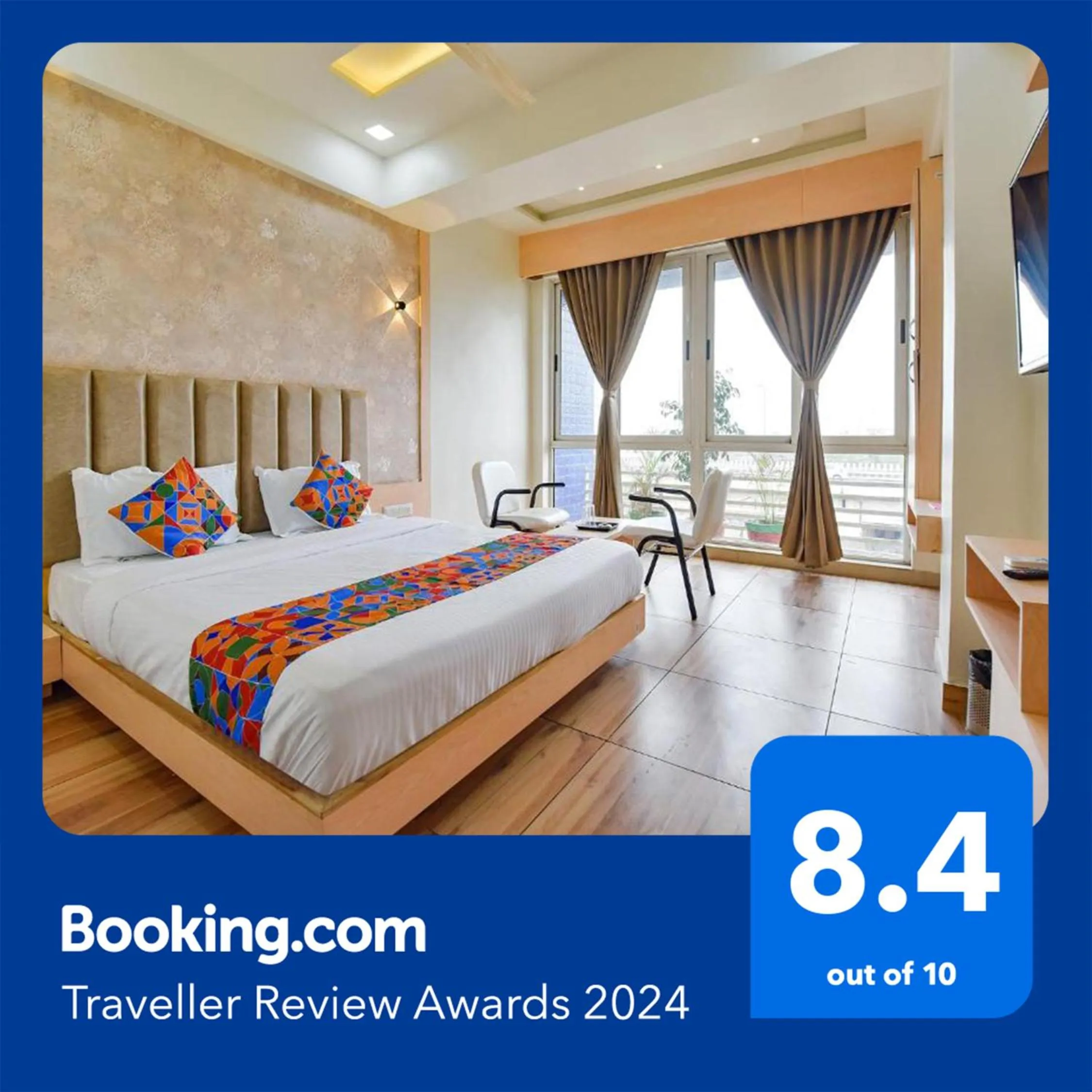 Bed in FabHotel Symphony Grand