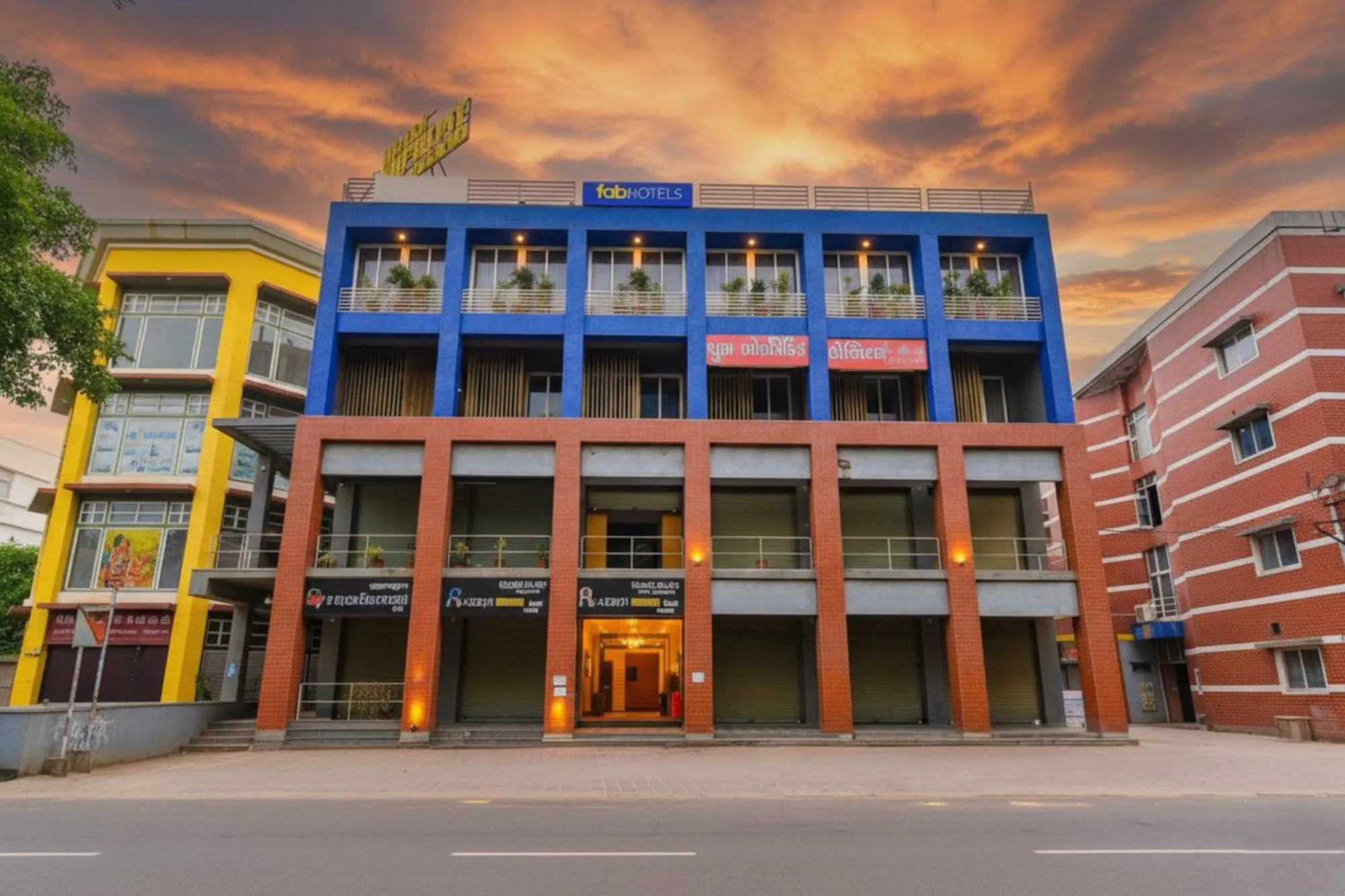 Property building in FabHotel Symphony Grand