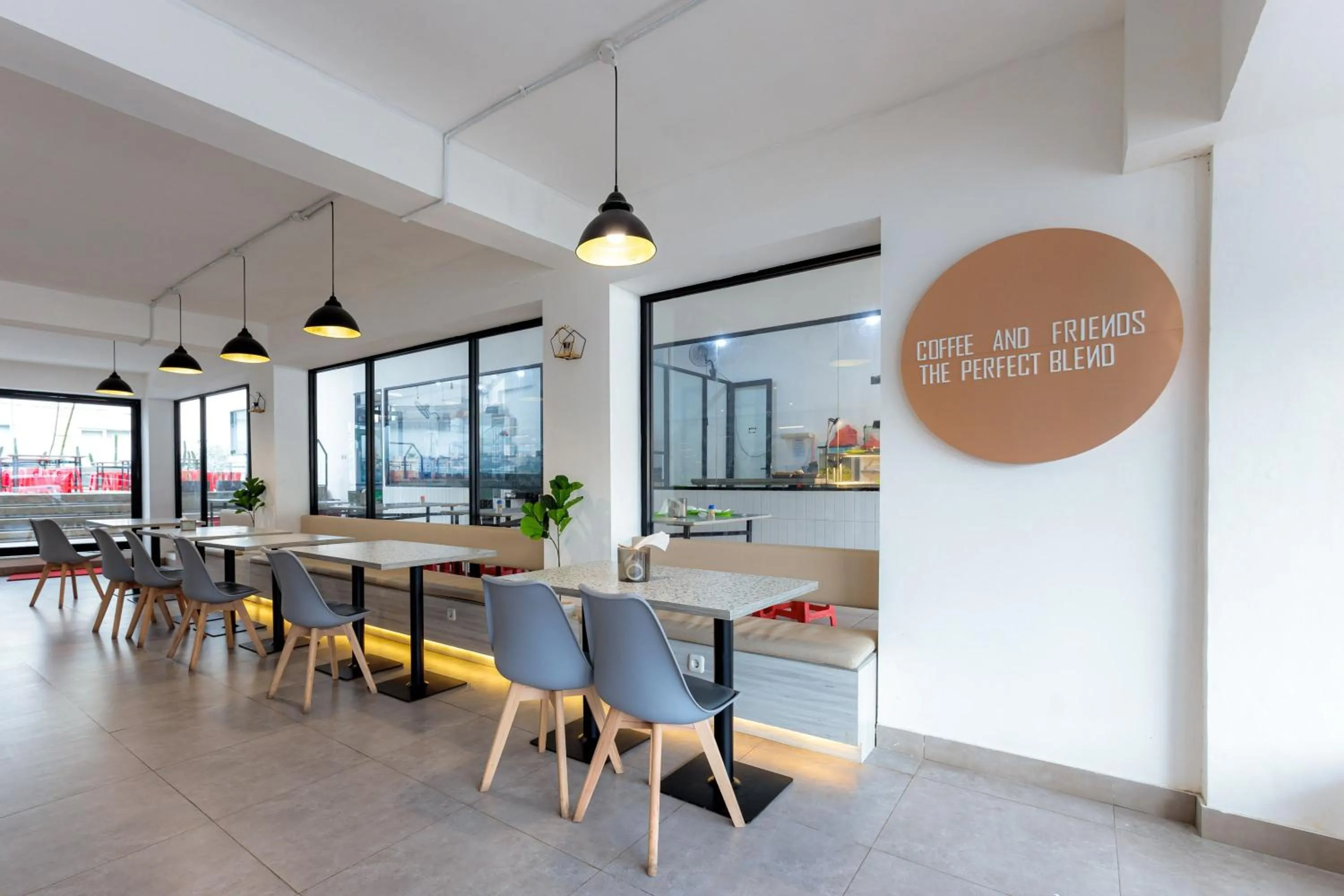 Property building in RedDoorz near Mangga Dua Mall