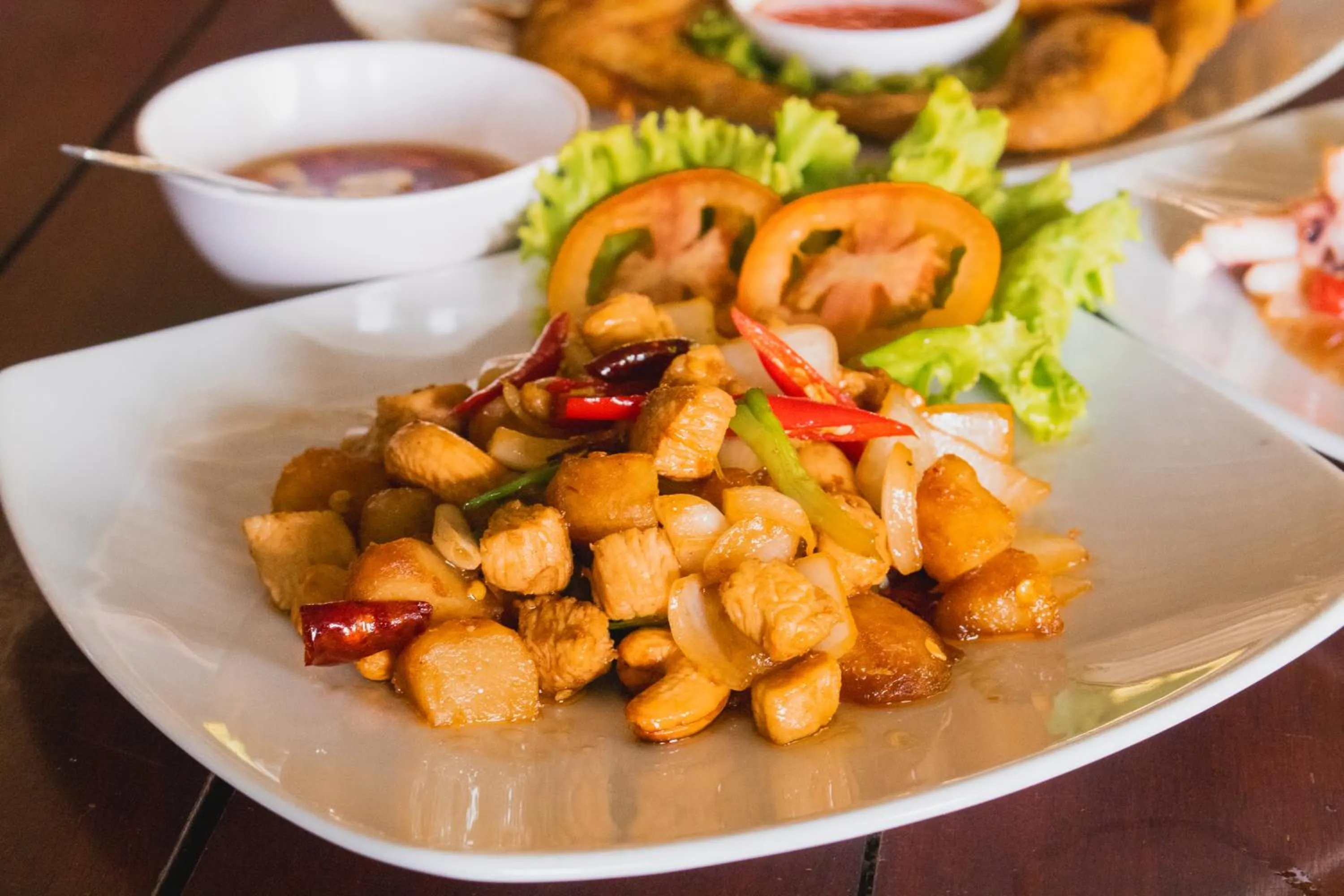 Restaurant/places to eat in Namsai Resort Kanchanaburi