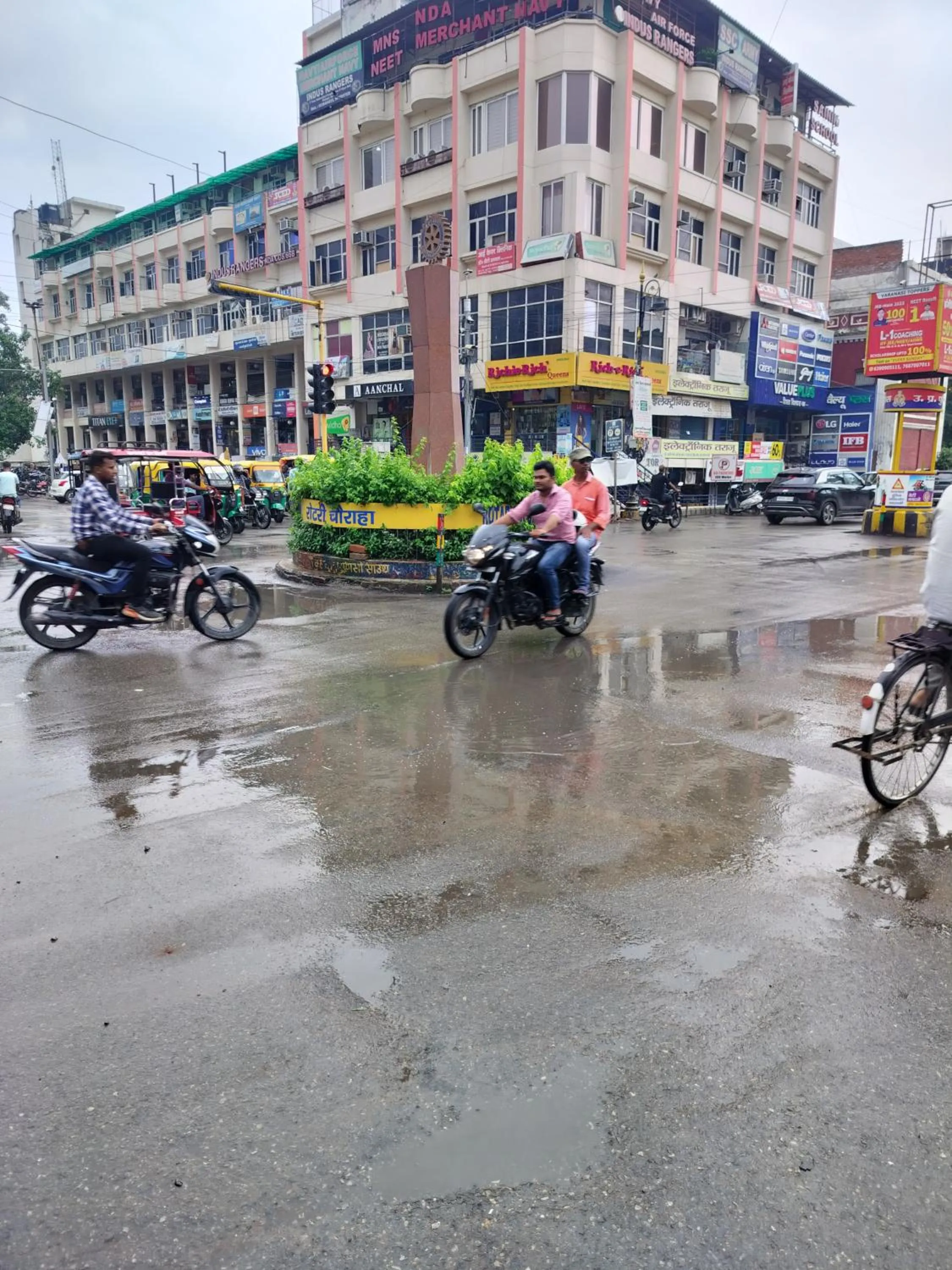 Street view in Hotel Rajyashree Palace