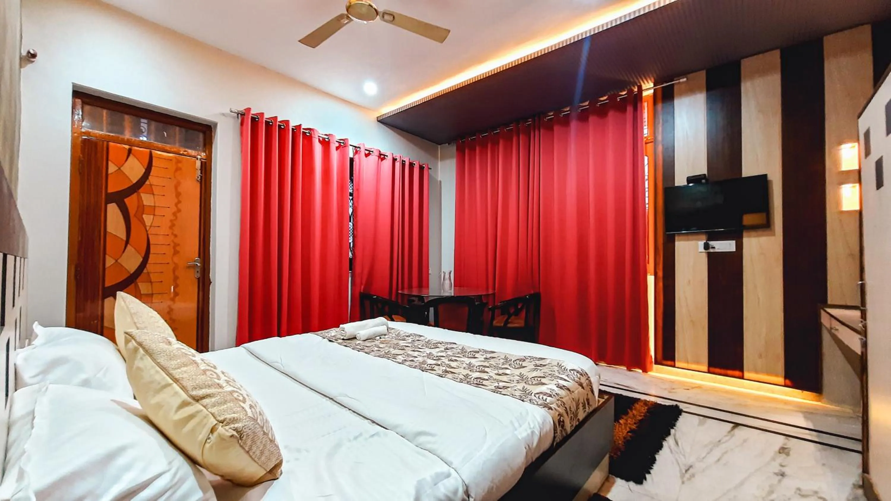 Bedroom in Hotel Rajyashree Palace