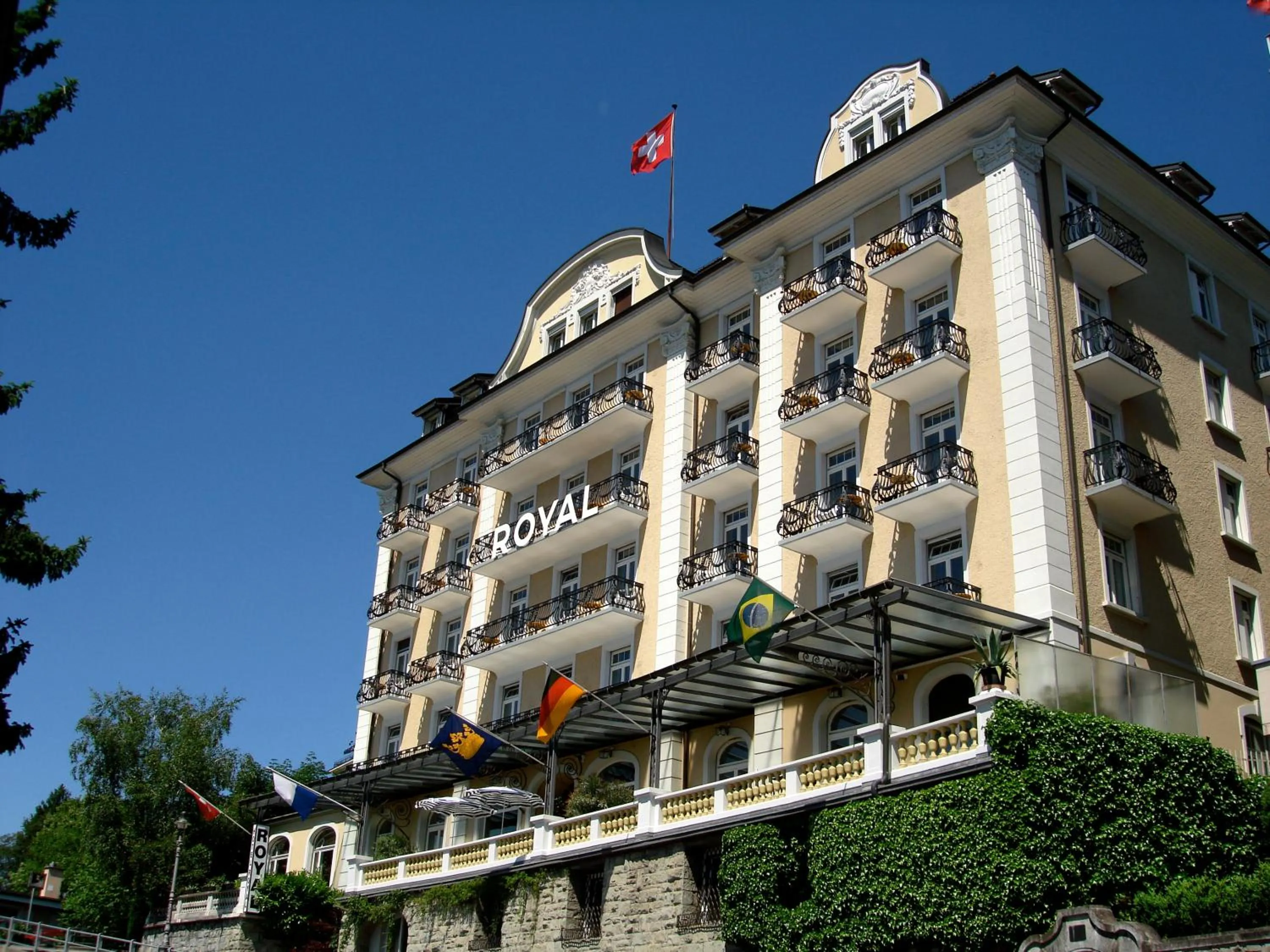Property building in Hotel Royal Luzern