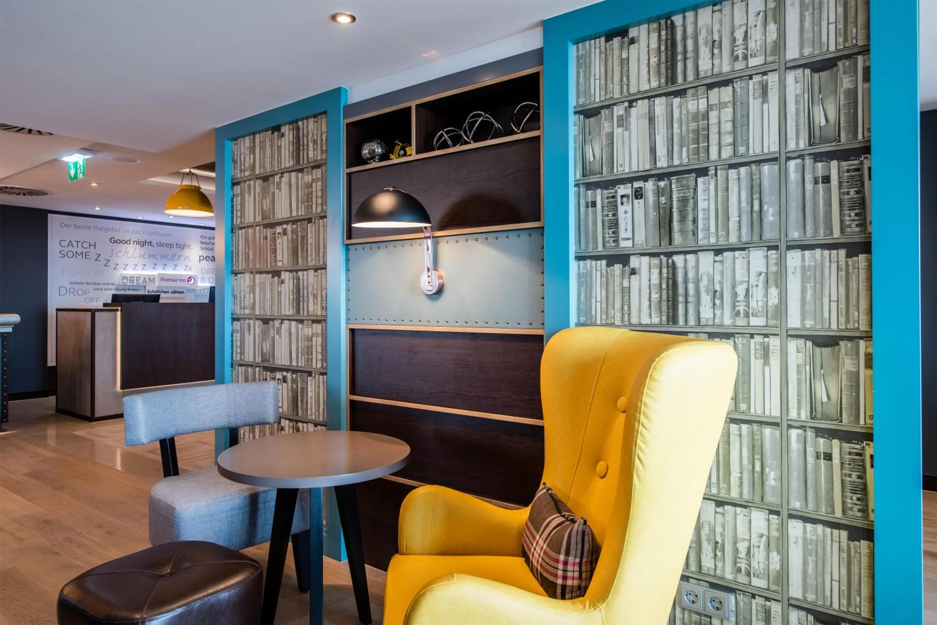 Lobby or reception in Premier Inn München City Schwabing