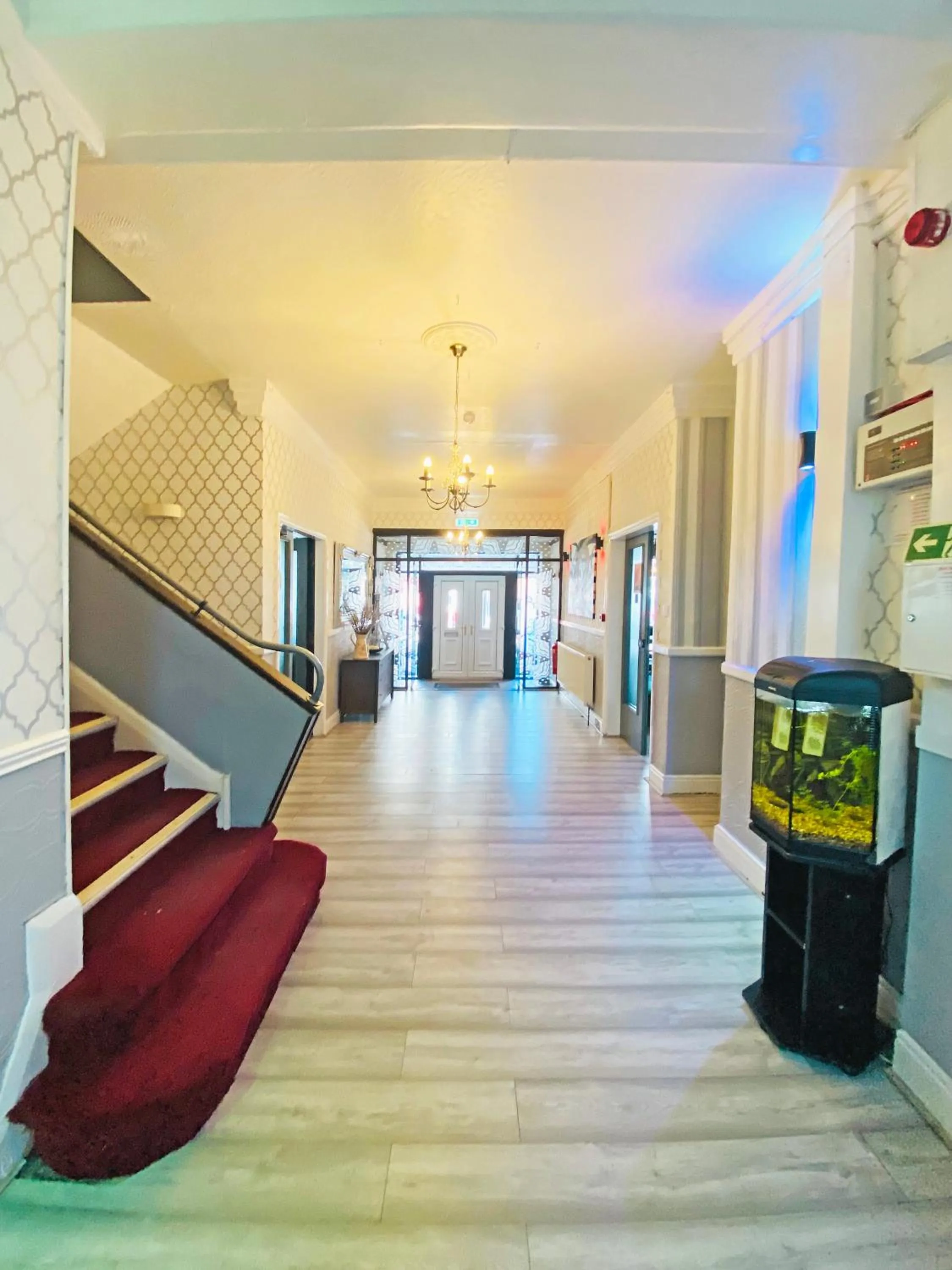 Lobby or reception in The J & S Hotel