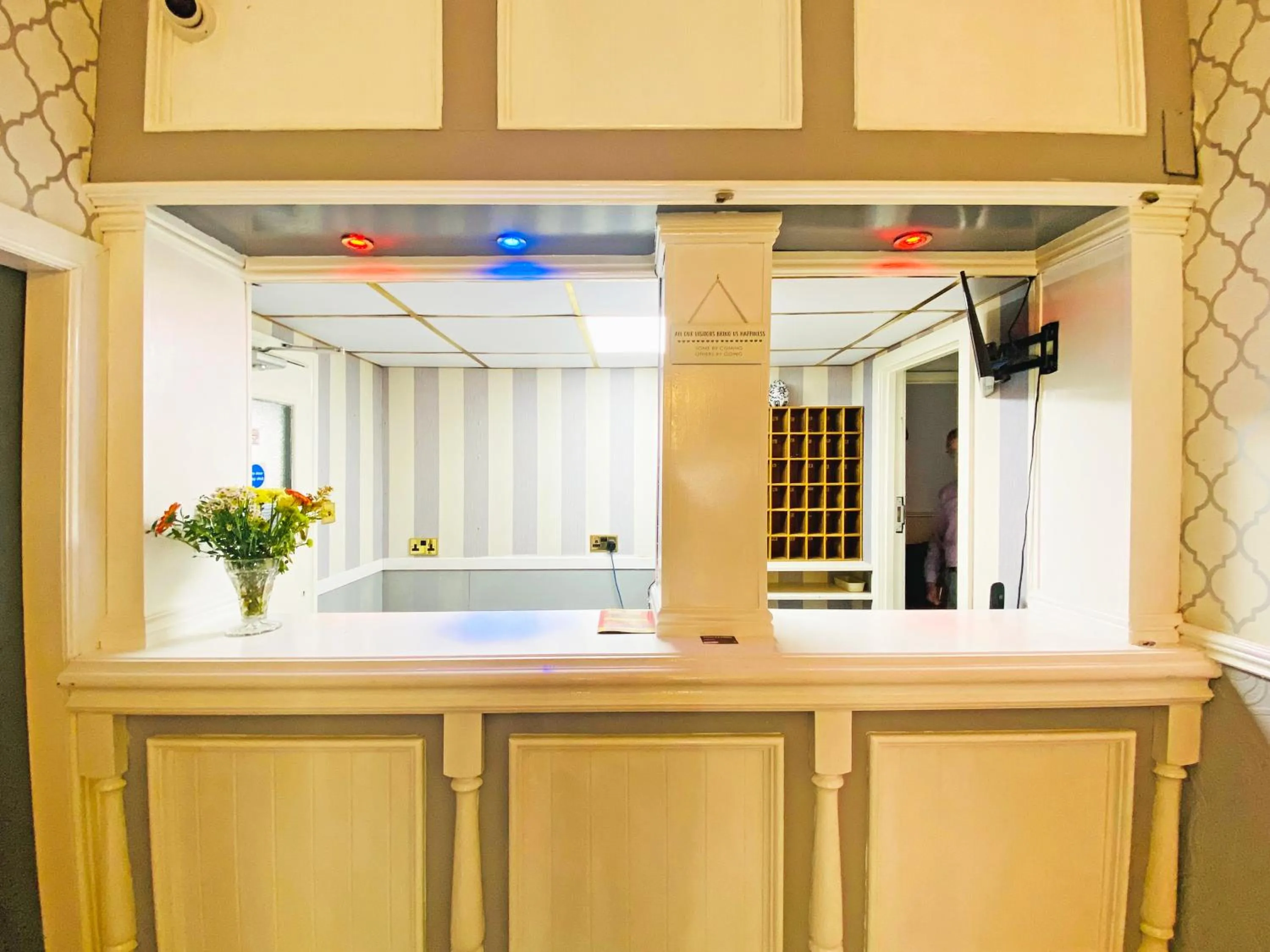 Lobby or reception in The J & S Hotel