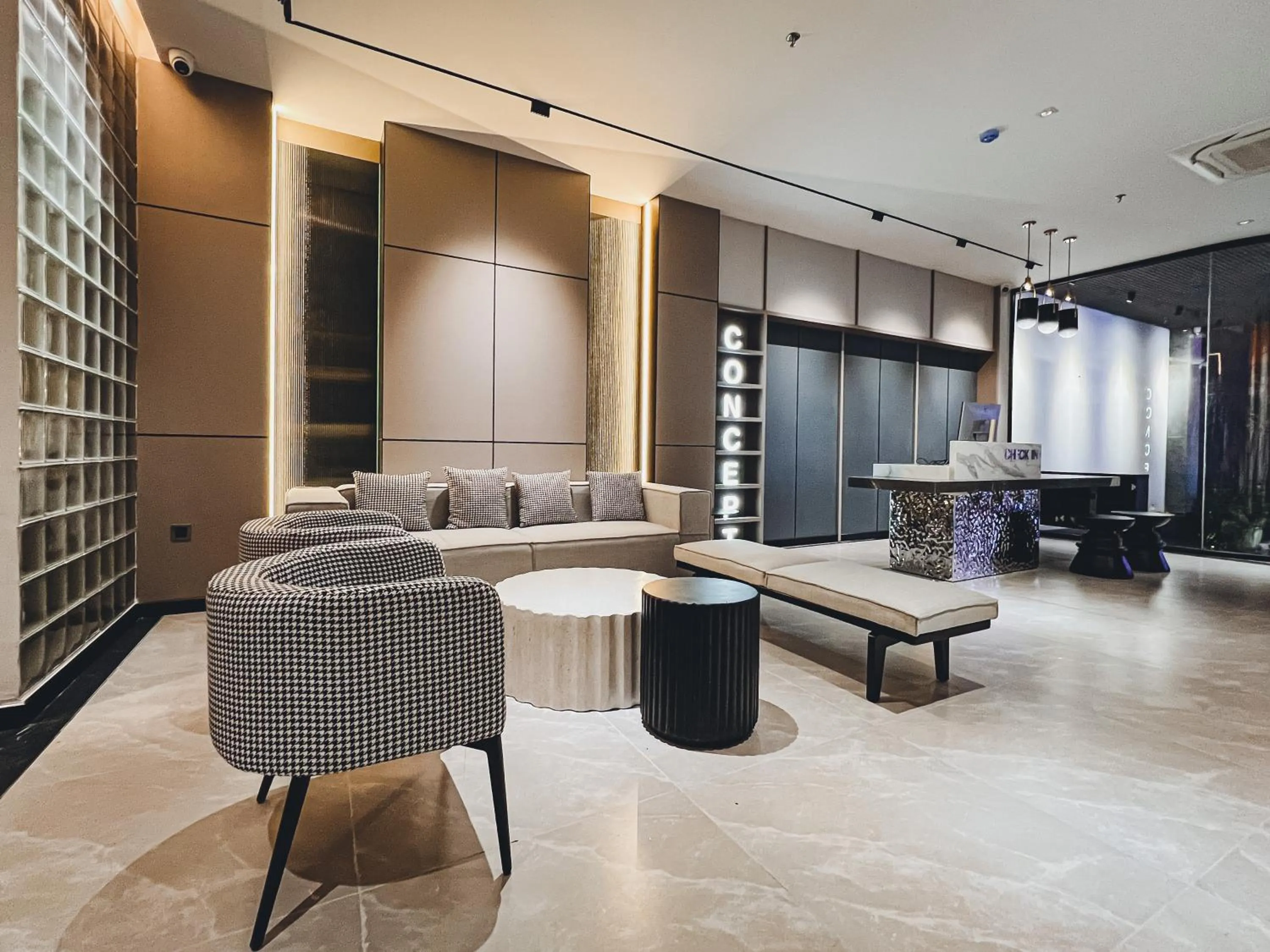 Lobby or reception in The Concept Hotel HCMC- District 1