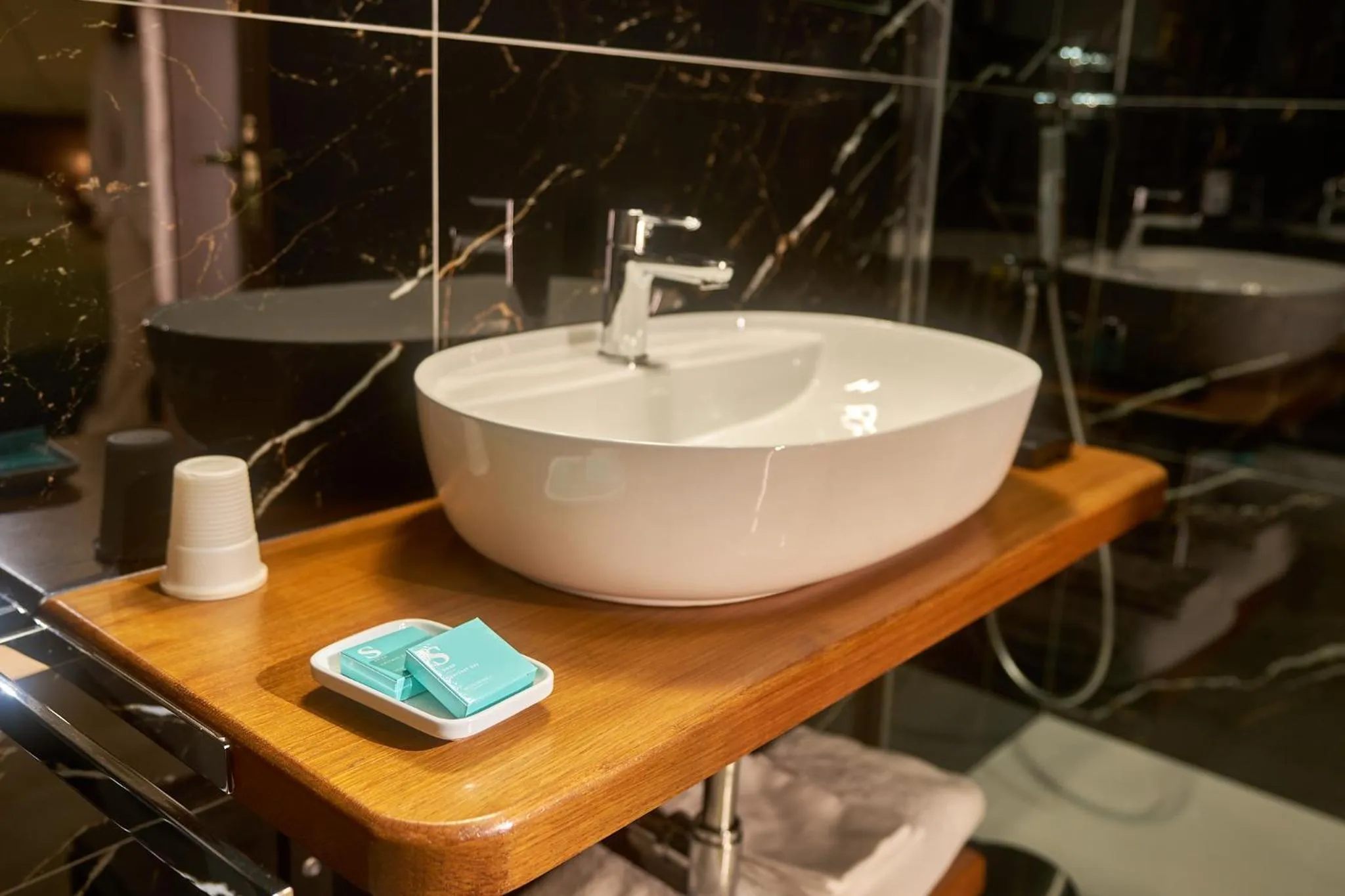 Bathroom in B&B Torre Talao