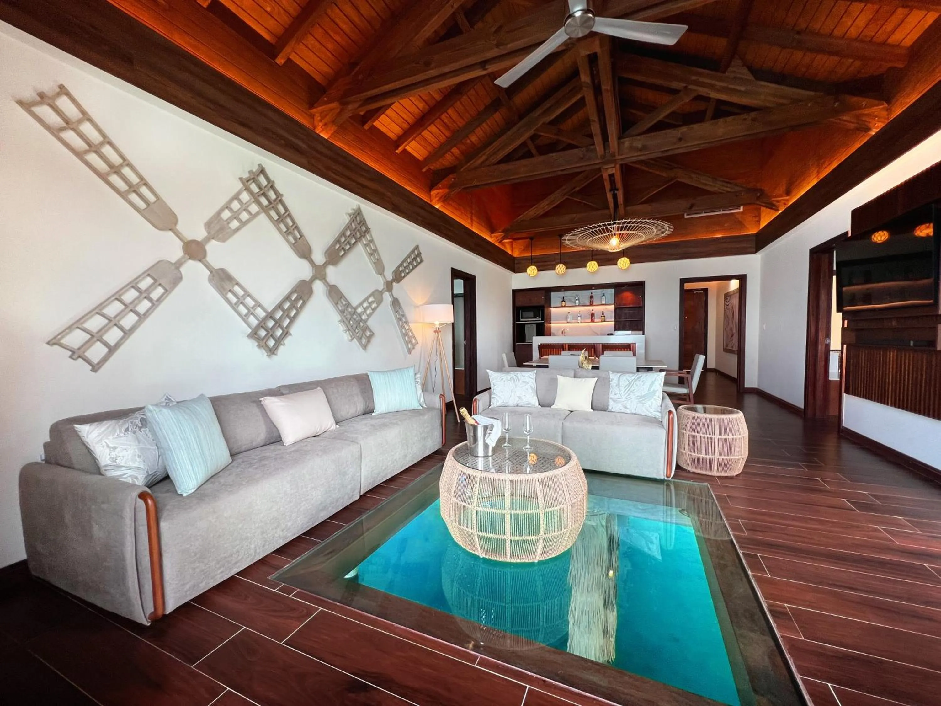 Living room in Royalton CHIC Antigua, An Autograph Collection All-Inclusive Resort - Adults Only