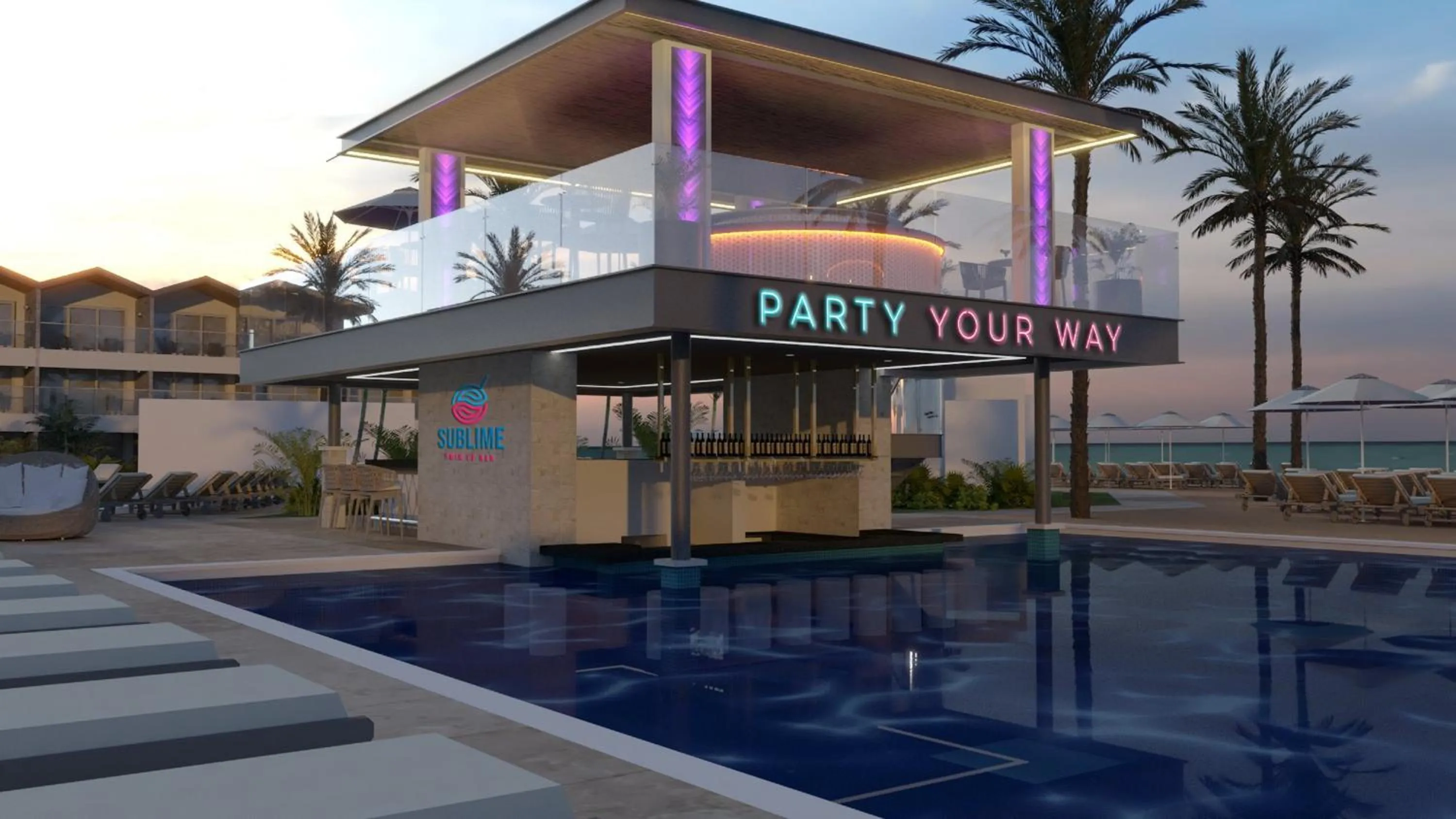 Swimming pool in Royalton CHIC Antigua, An Autograph Collection All-Inclusive Resort - Adults Only