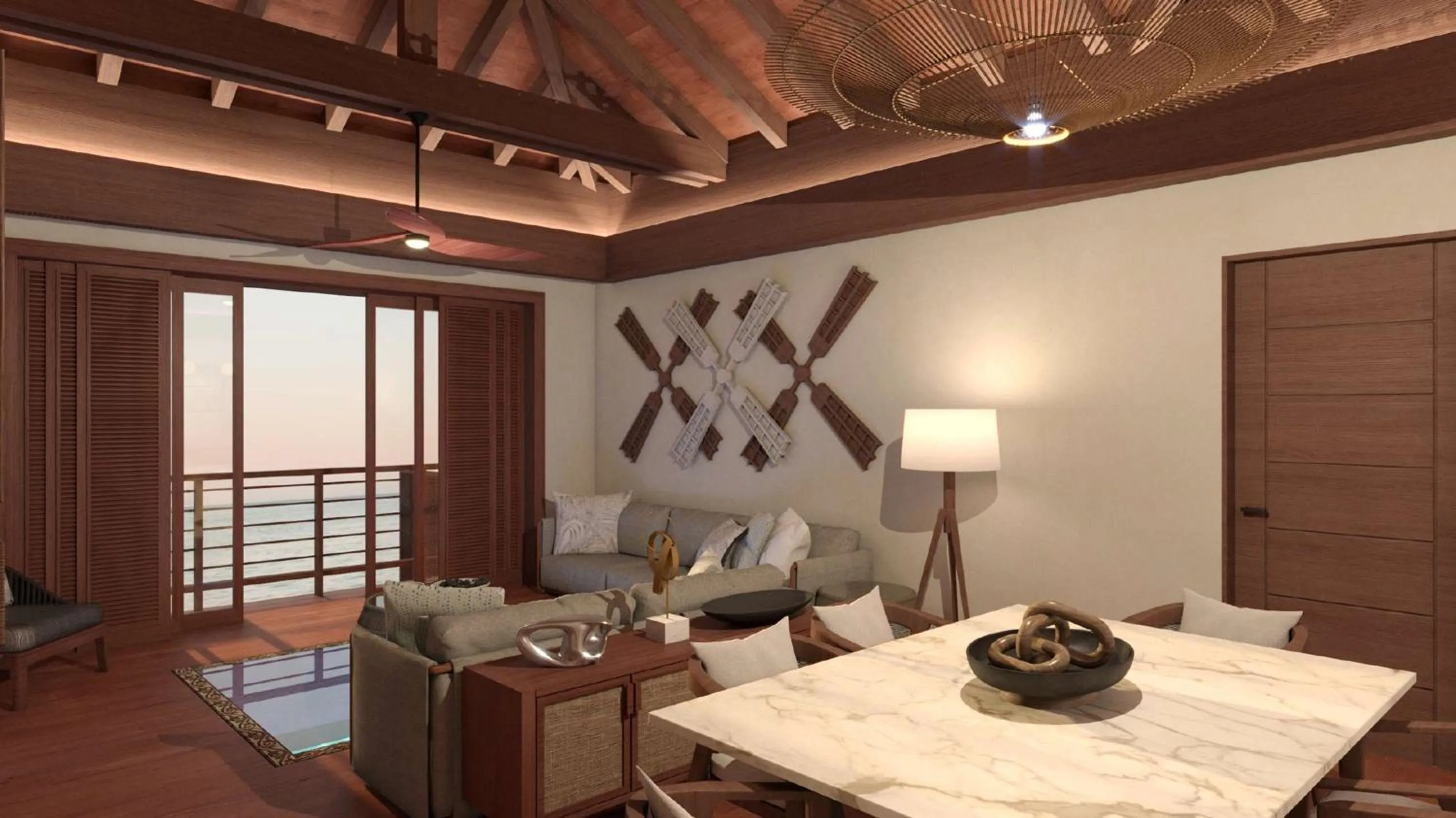 Living room in Royalton CHIC Antigua, An Autograph Collection All-Inclusive Resort - Adults Only