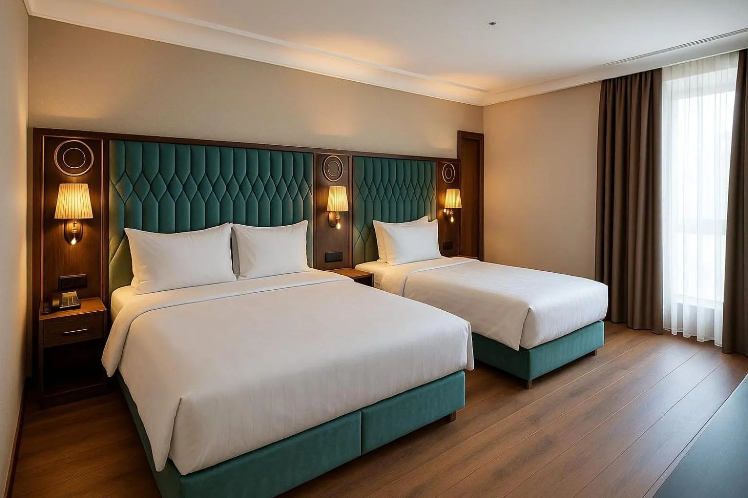 Photo of the whole room, Bed in Shelton Airport Hotel