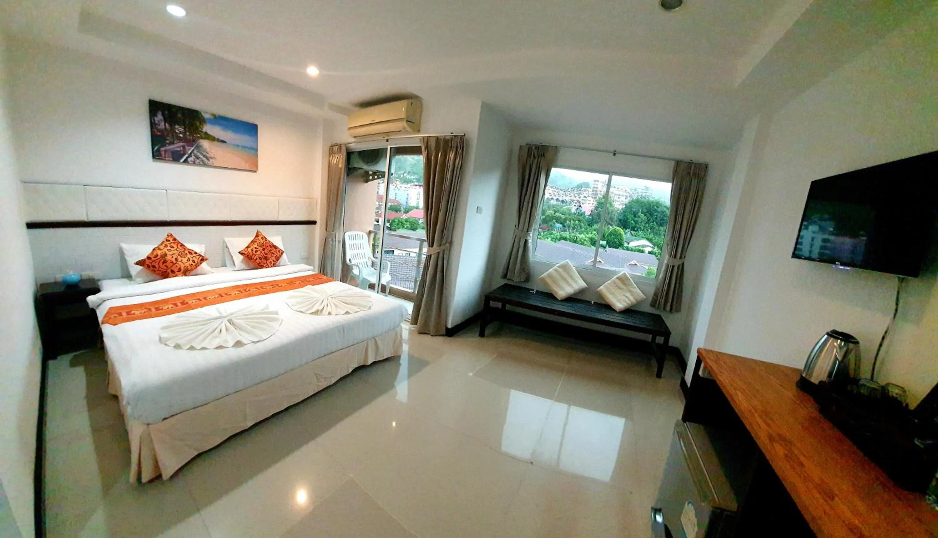 Bedroom, Bed in At Home Hotel