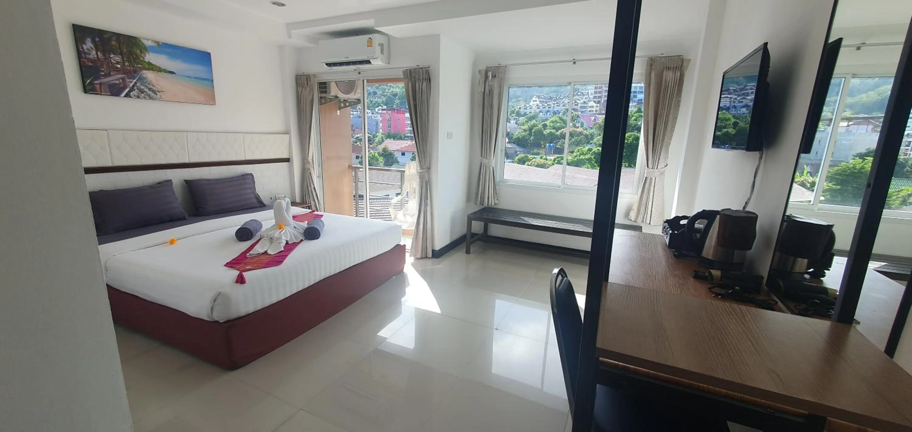 Bed in At Home Hotel