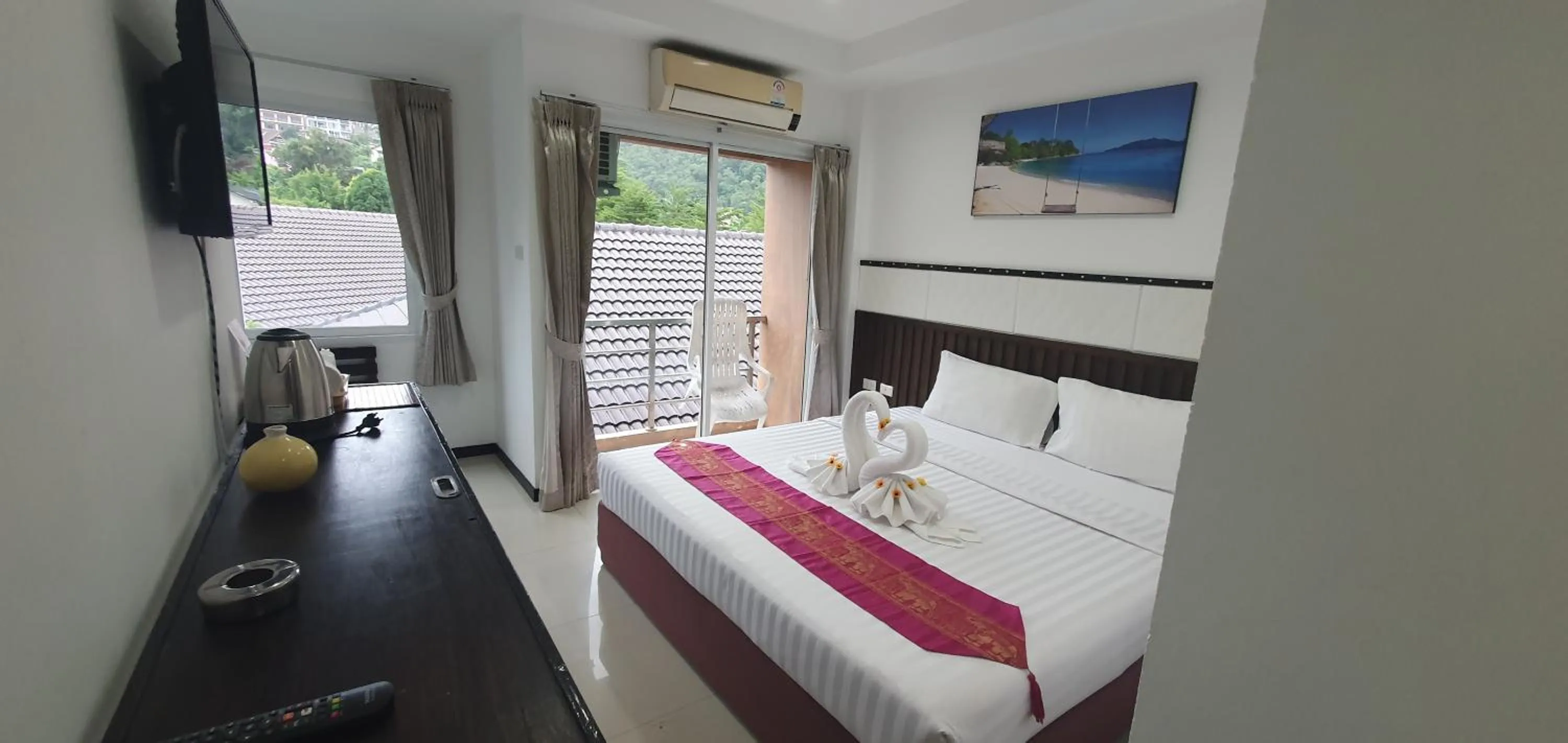 Bed in At Home Hotel