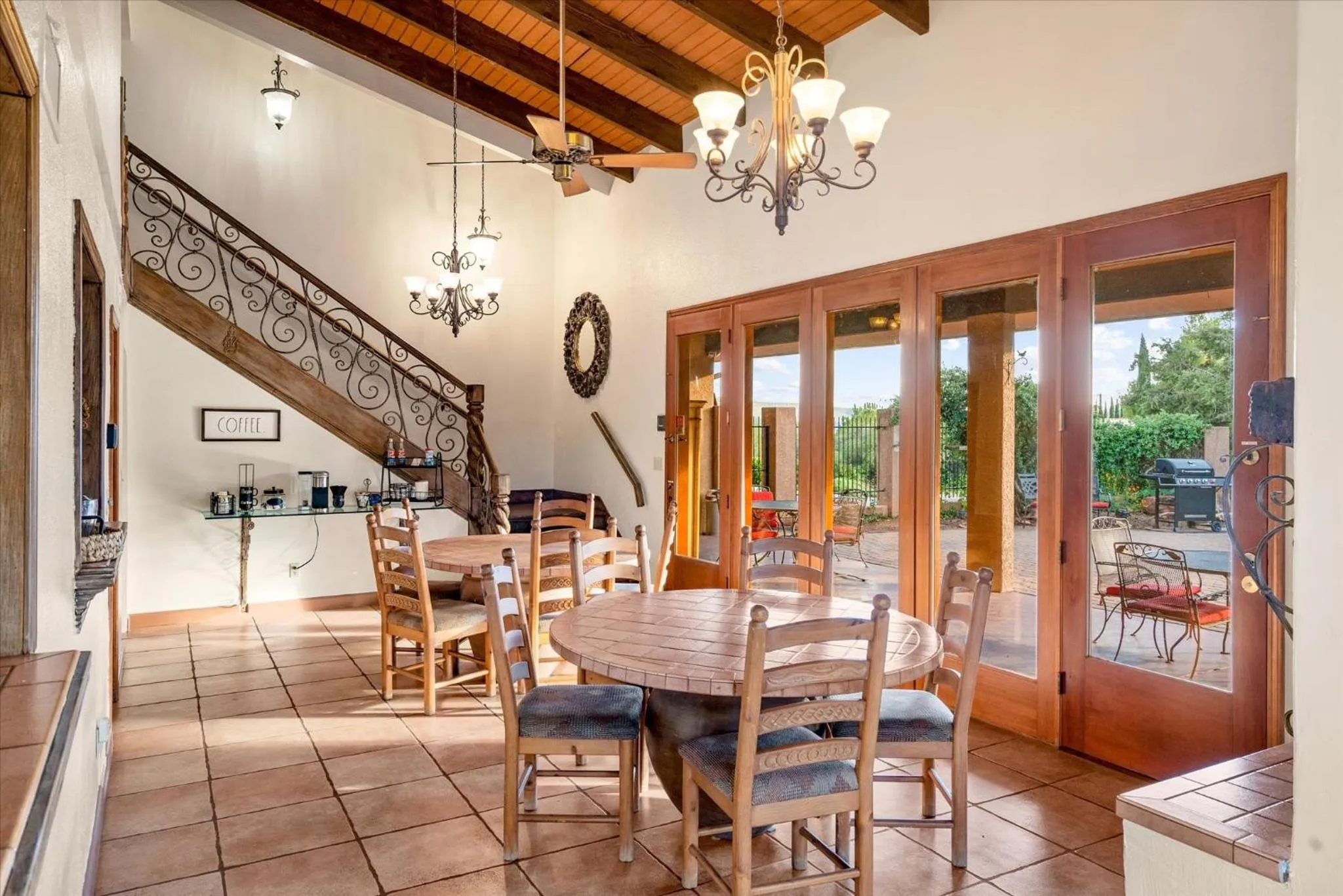 Dining area in Adobe Village Inn Estate estate