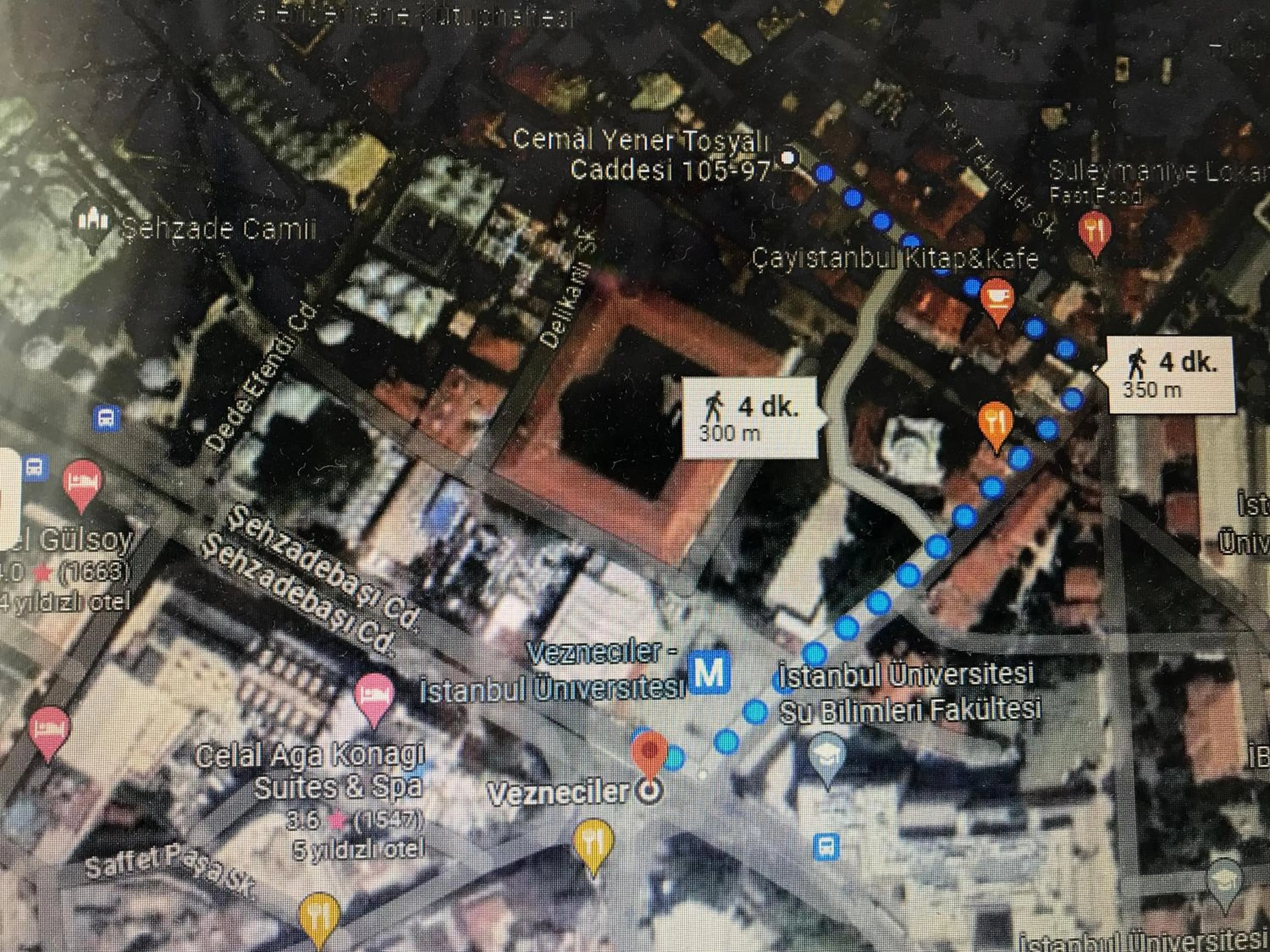 Location in Halil Bey Konağı