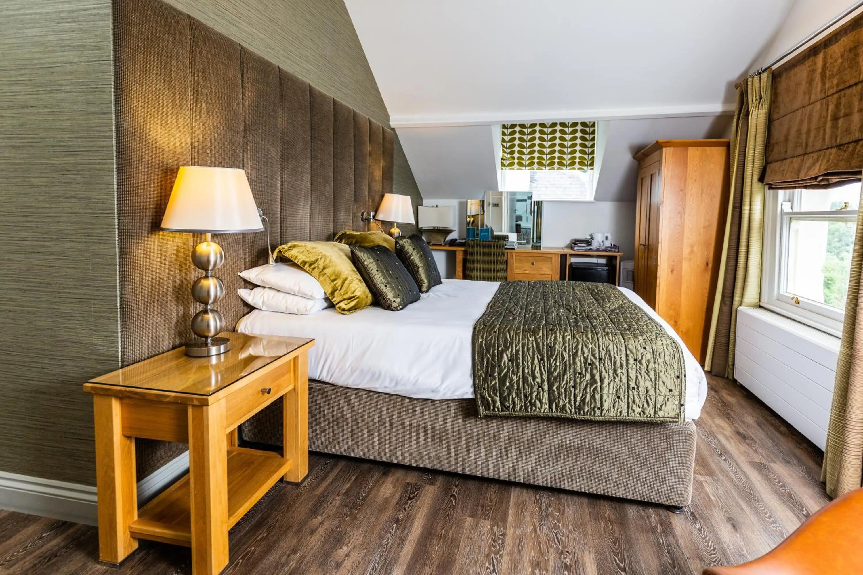 Bed in Beaumont House