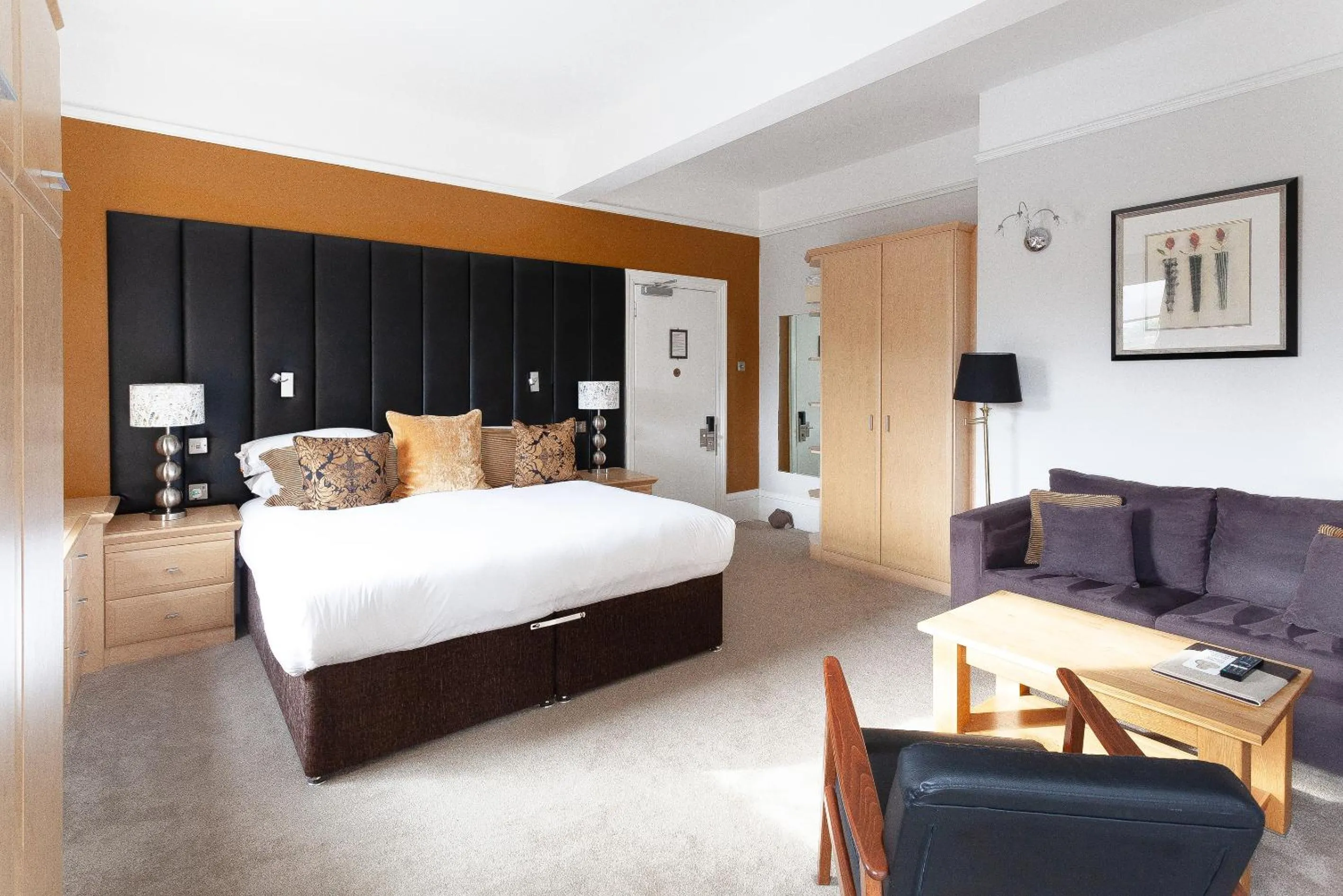 Bed in Beaumont House