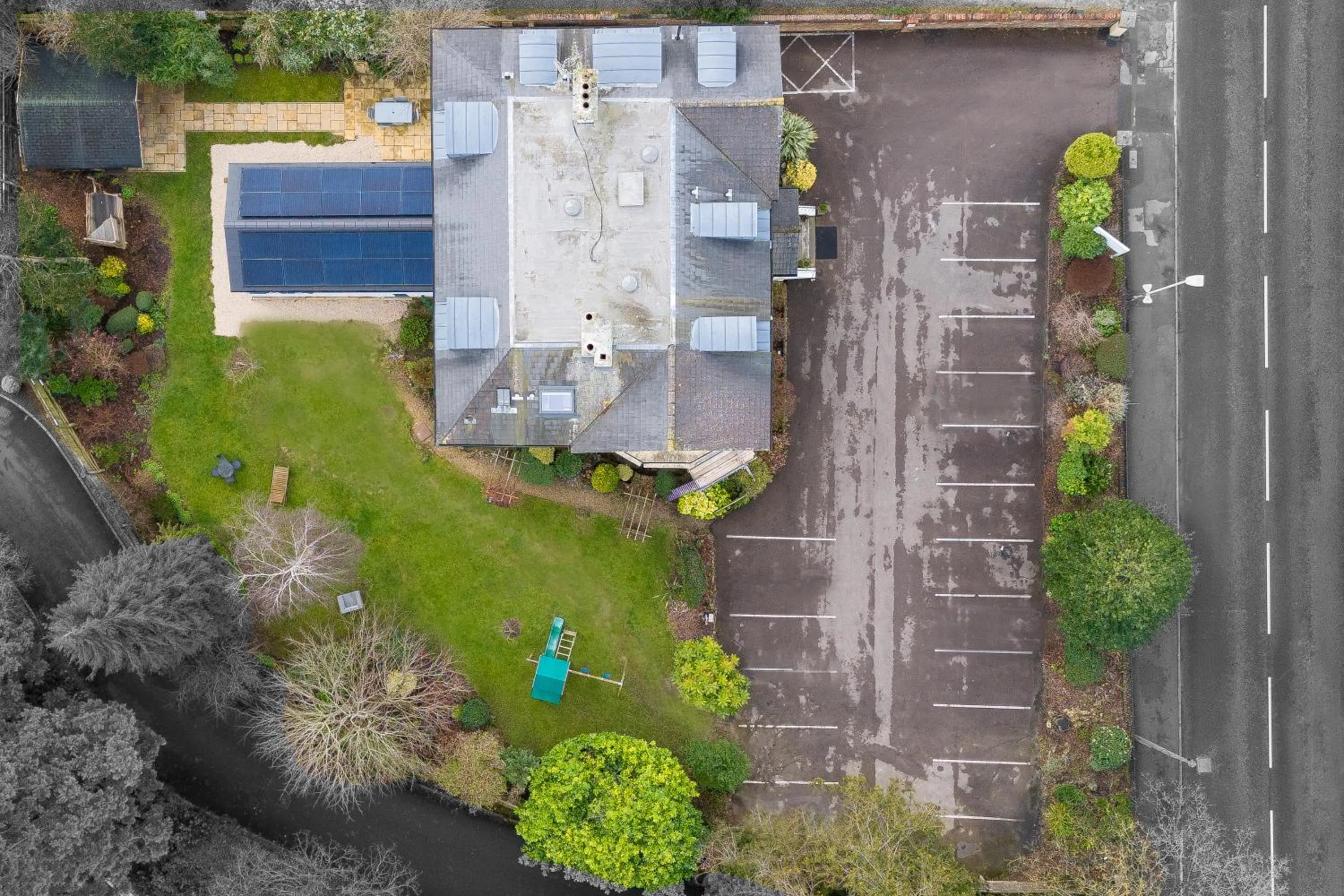 Bird's eye view in Beaumont House