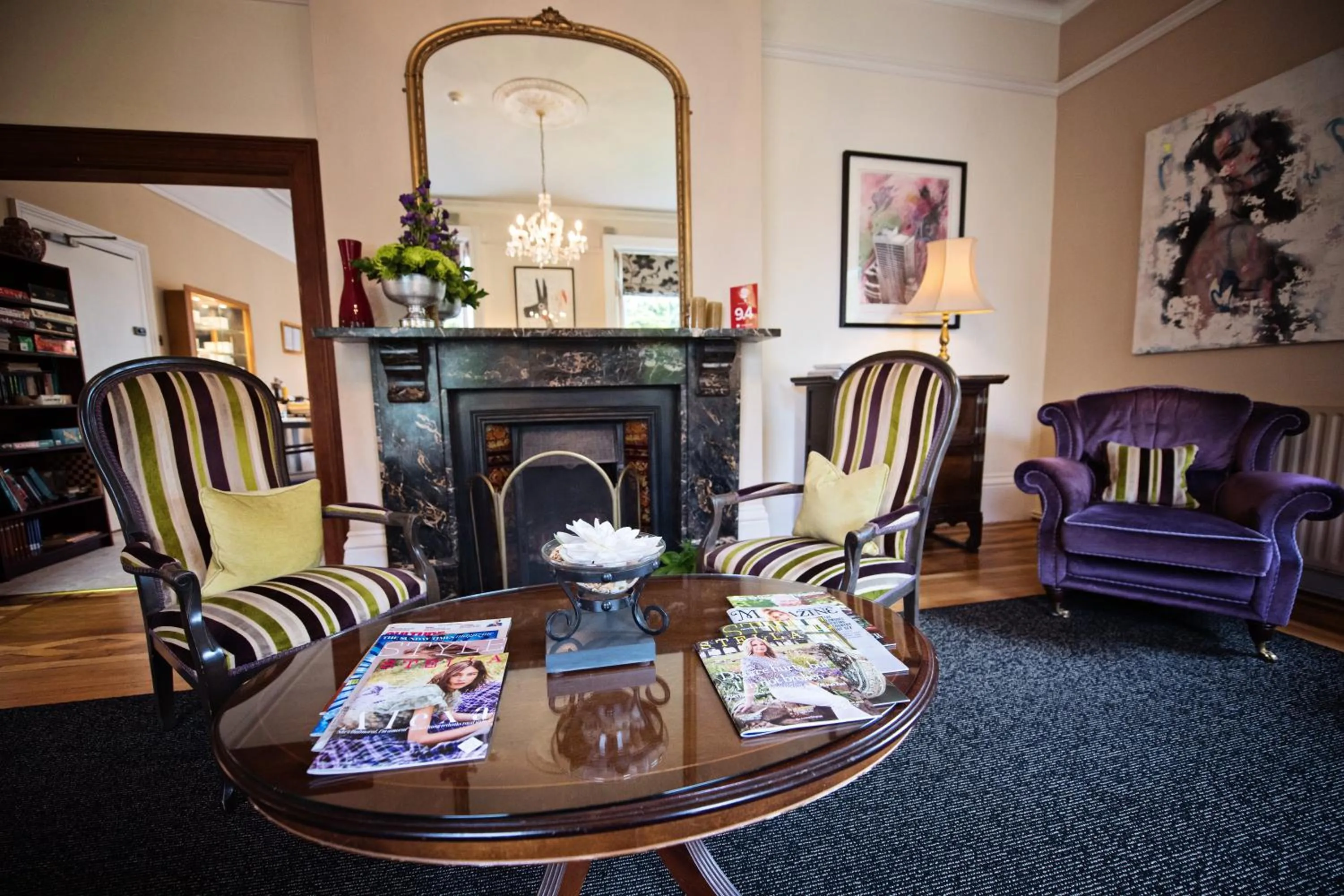 Living room in Beaumont House