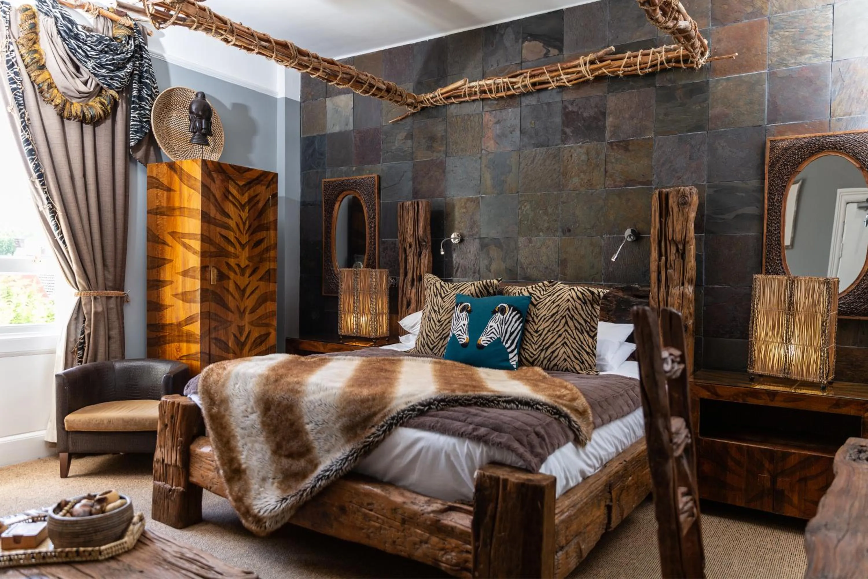 Bed in Beaumont House