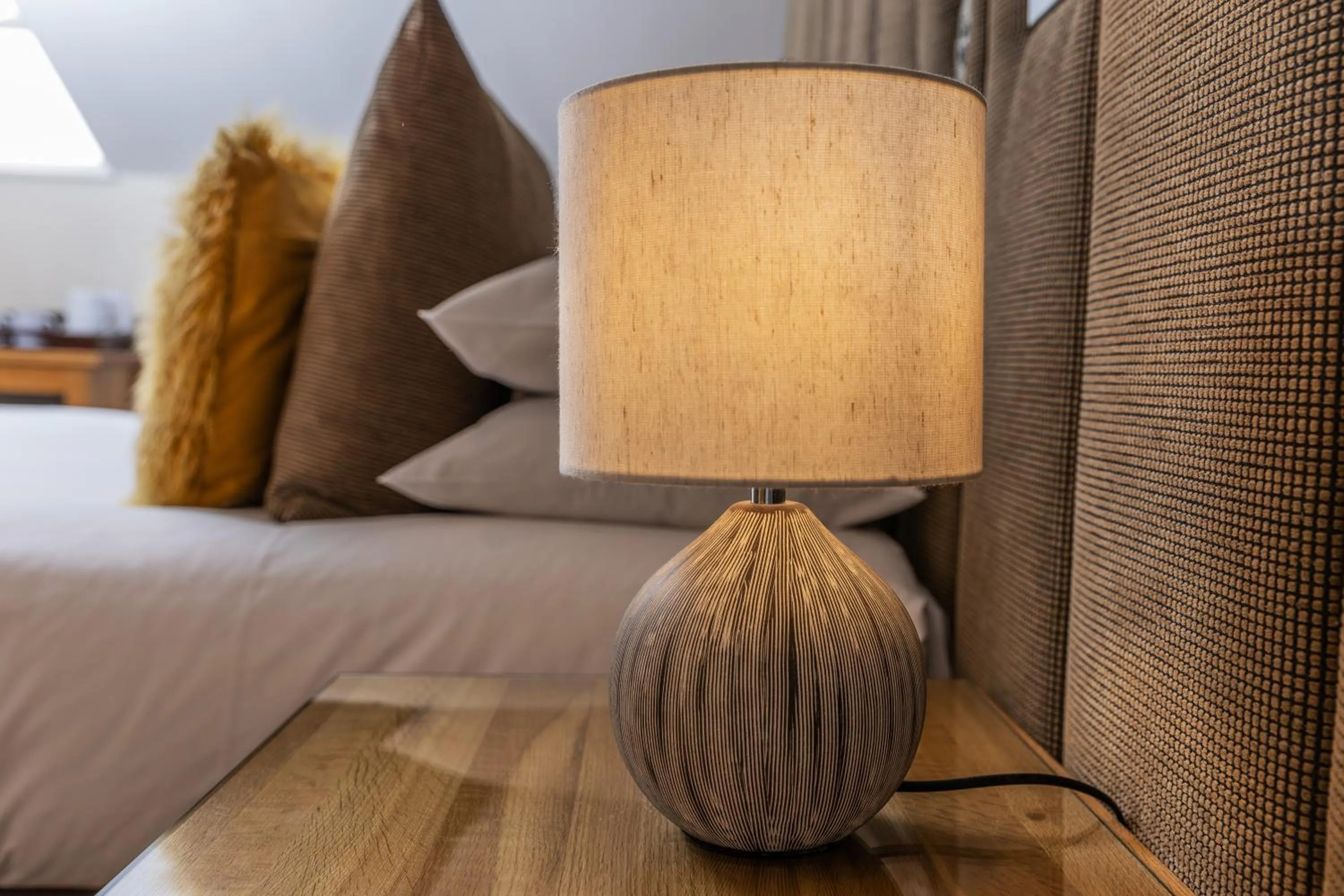 Decorative detail, Bed in Beaumont House