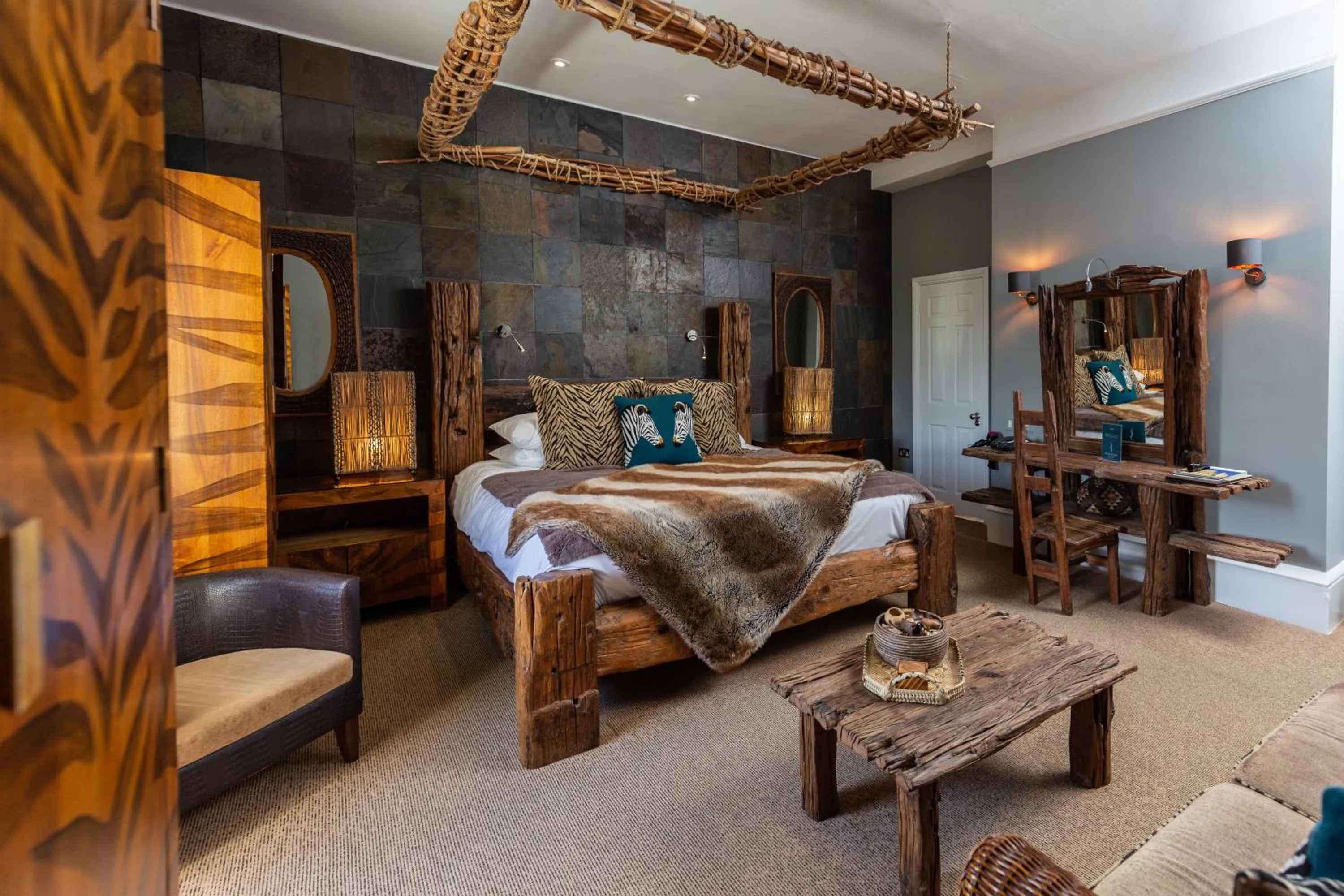 View (from property/room), Bed in Beaumont House