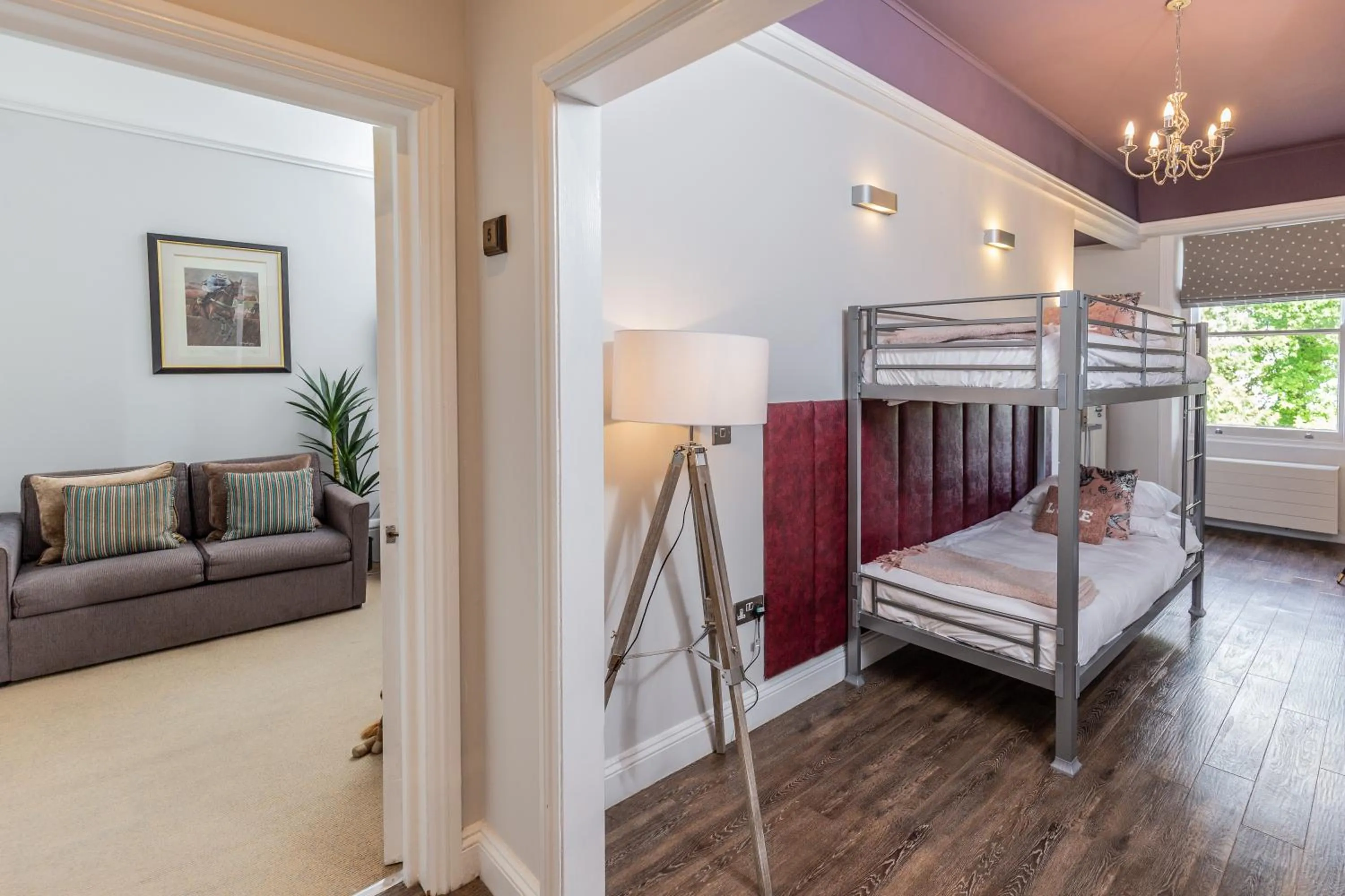 View (from property/room), Bed in Beaumont House