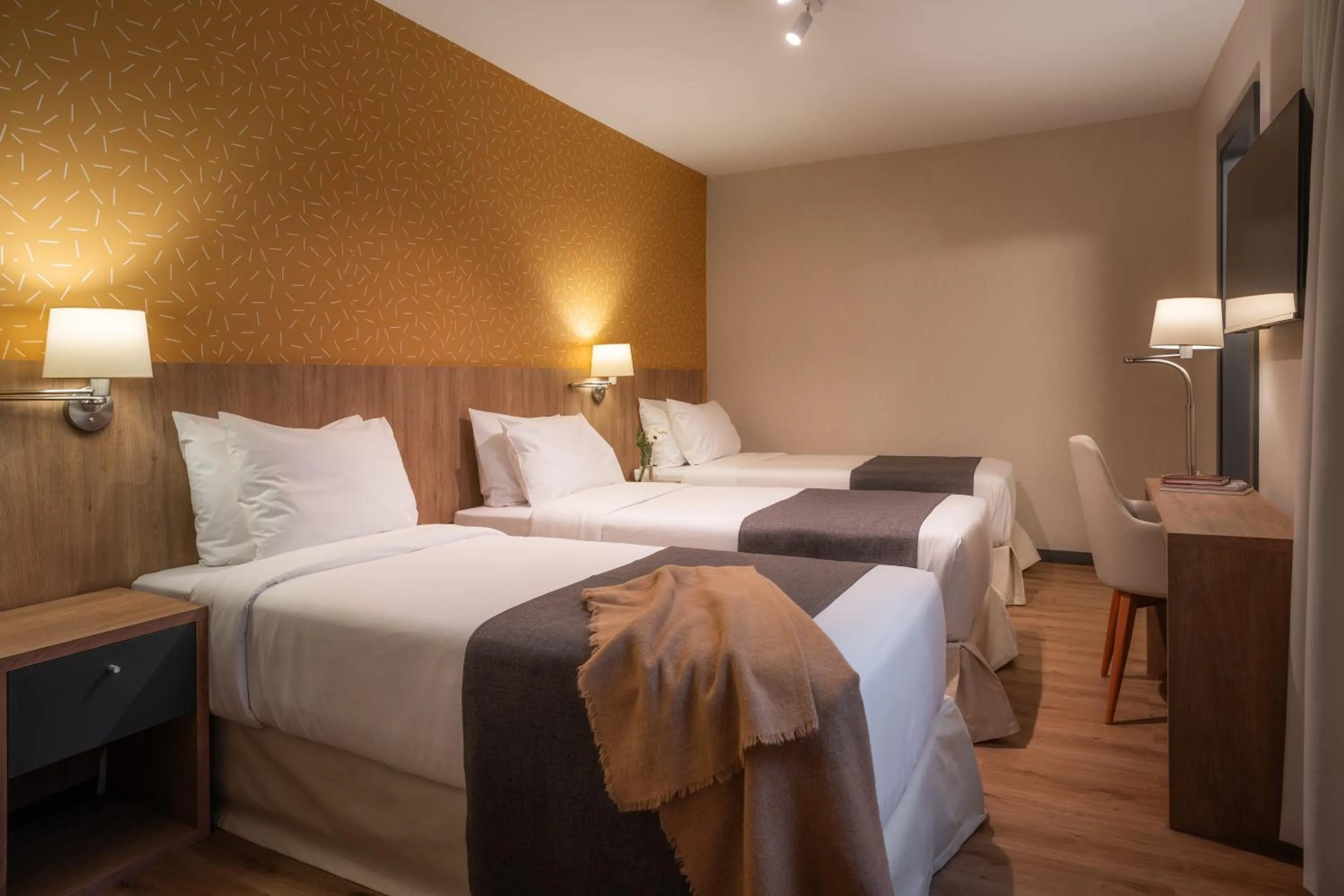 Bedroom, Bed in Like Design Hotel Rivera