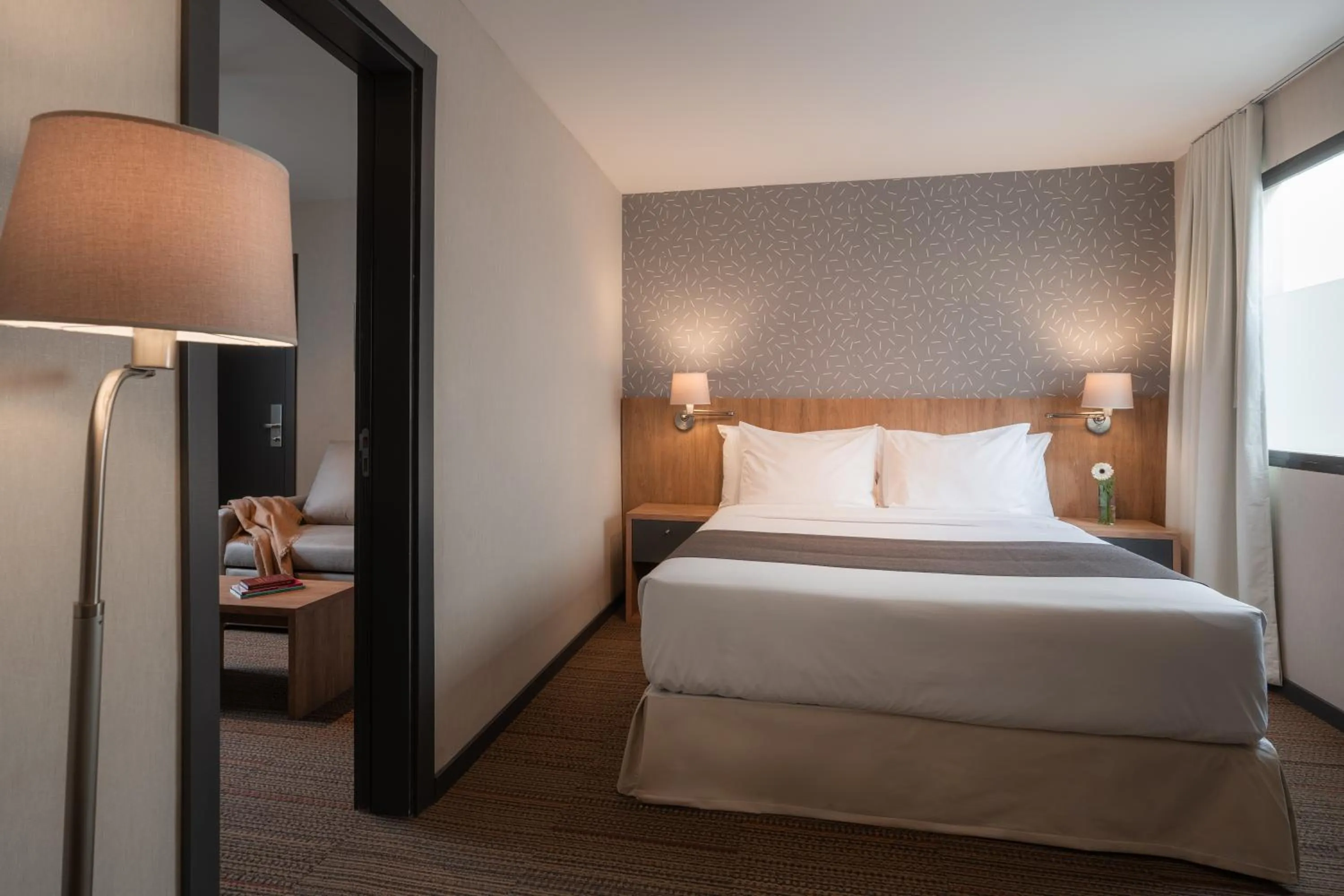 Bed in Like Design Hotel Rivera