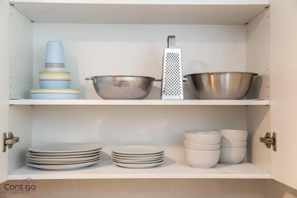 Kitchen or kitchenette in Luxe New York Style Bsmt Suite, Near DT & WEM, King Bed, WiFi