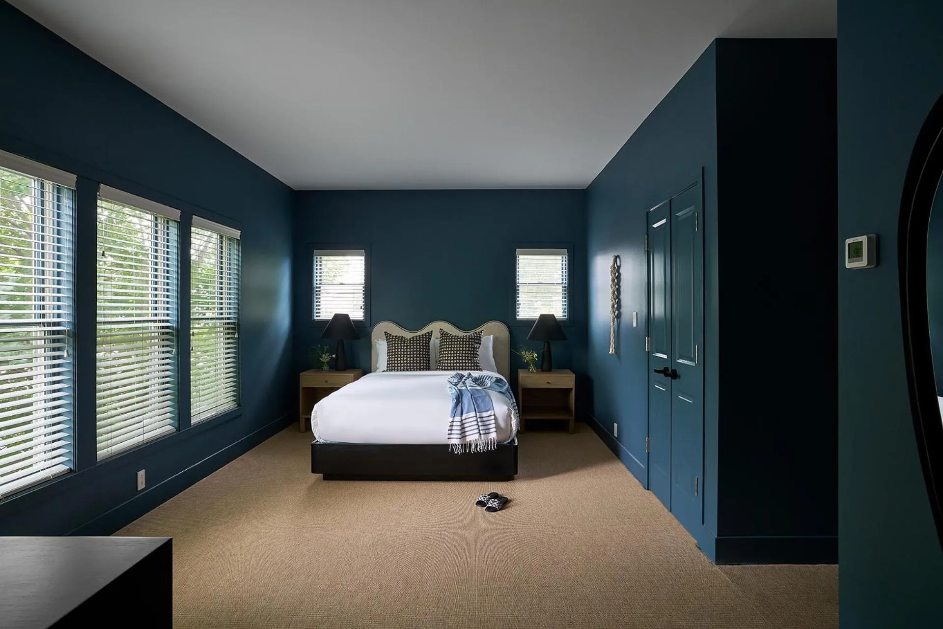 Bed in The Neighborhood Hotel New Buffalo