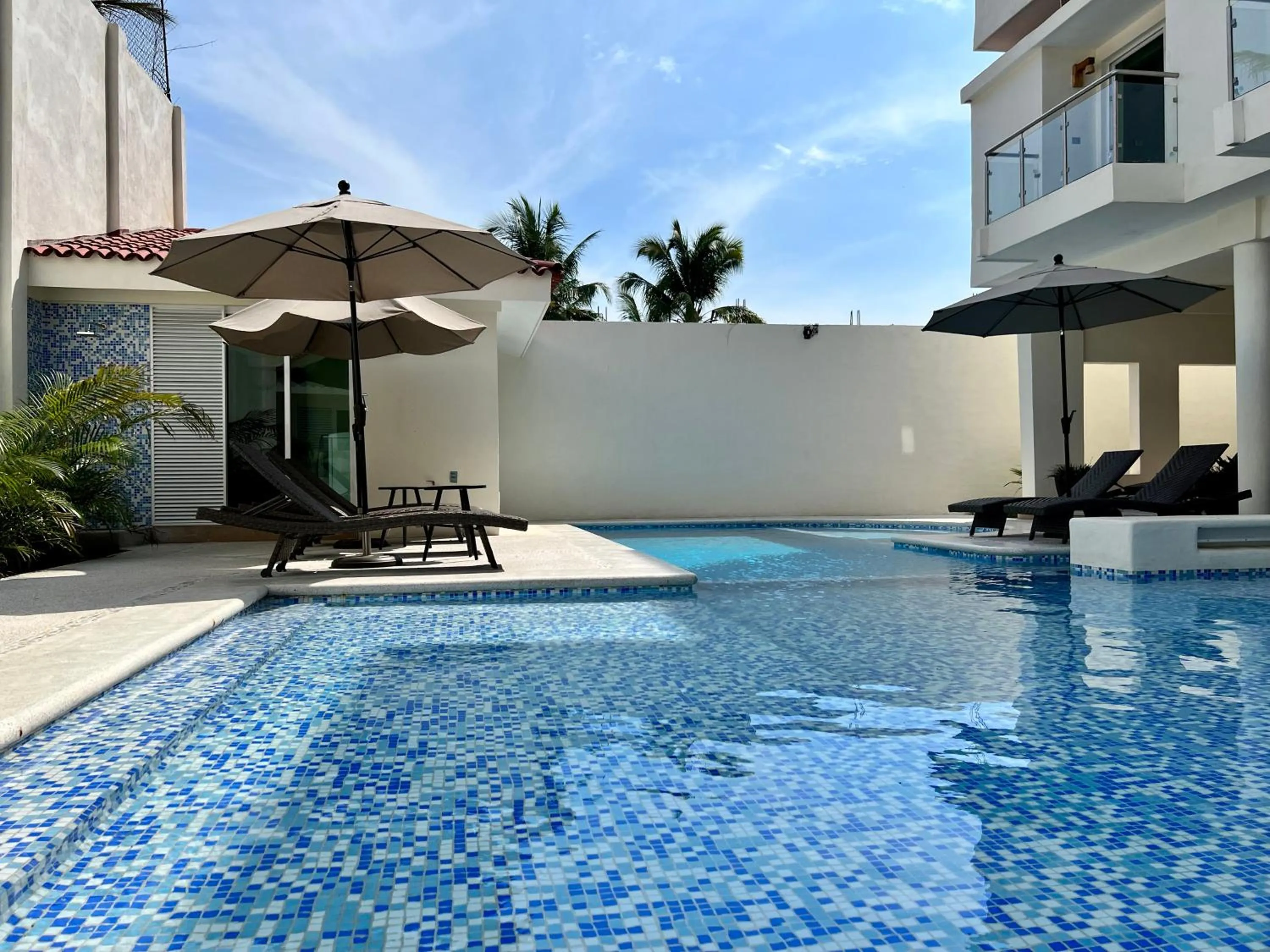 Pool view in Casa Boutique Maria Bonita