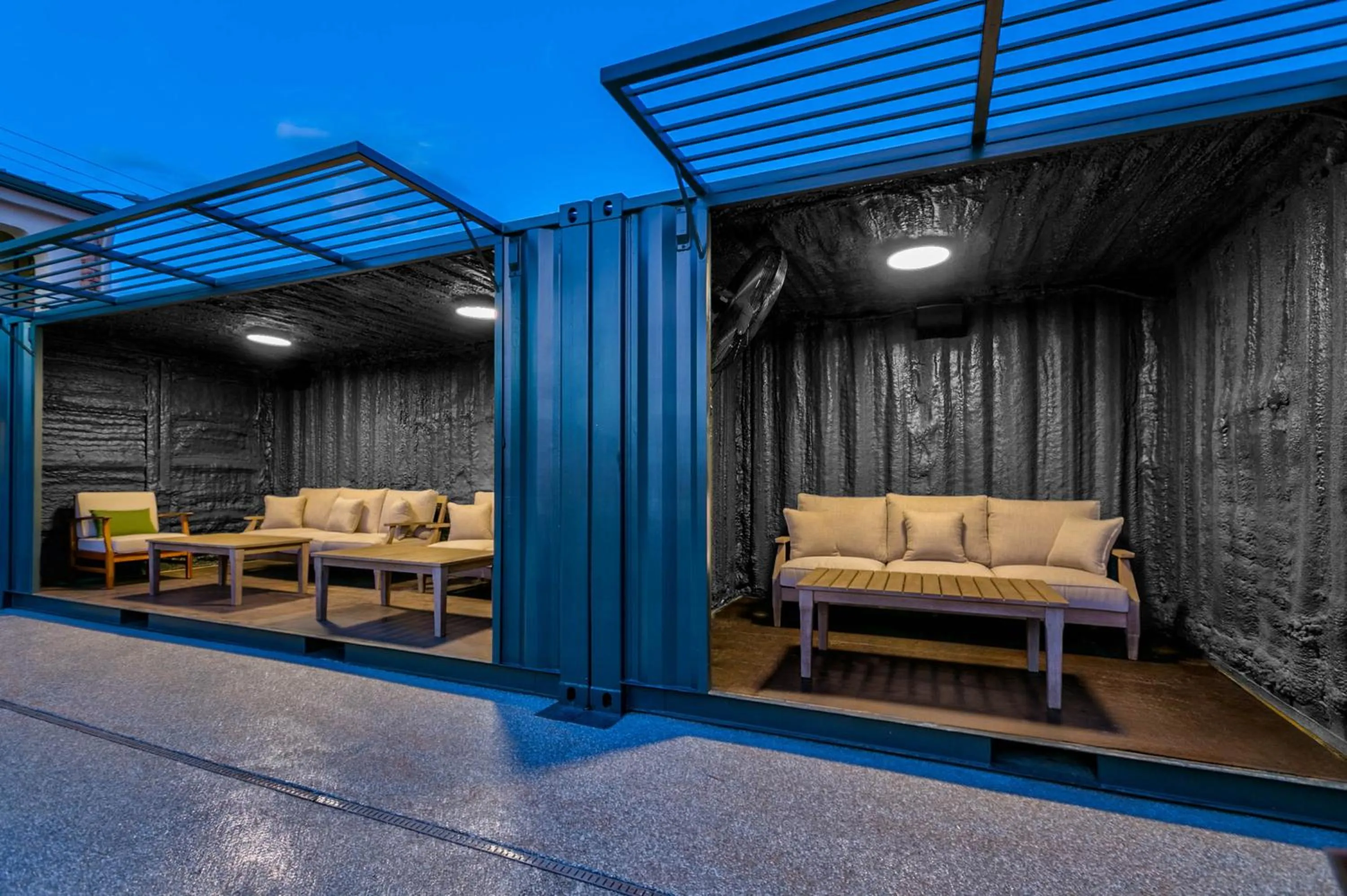 Seating area in Angoria Hotel