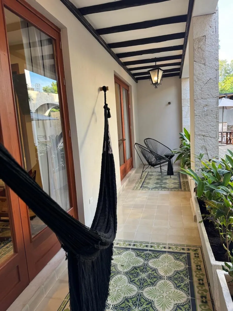 Patio in Frater Yucatán Hotel