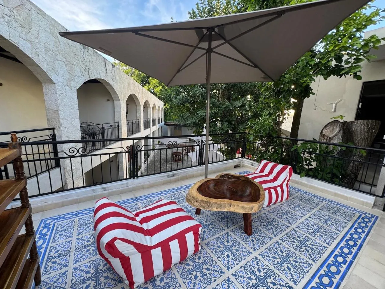 Balcony/Terrace in Frater Yucatán Hotel
