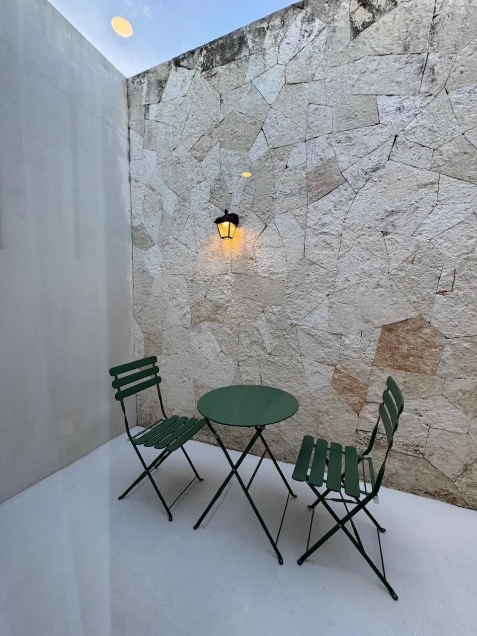 Patio in Frater Yucatán Hotel