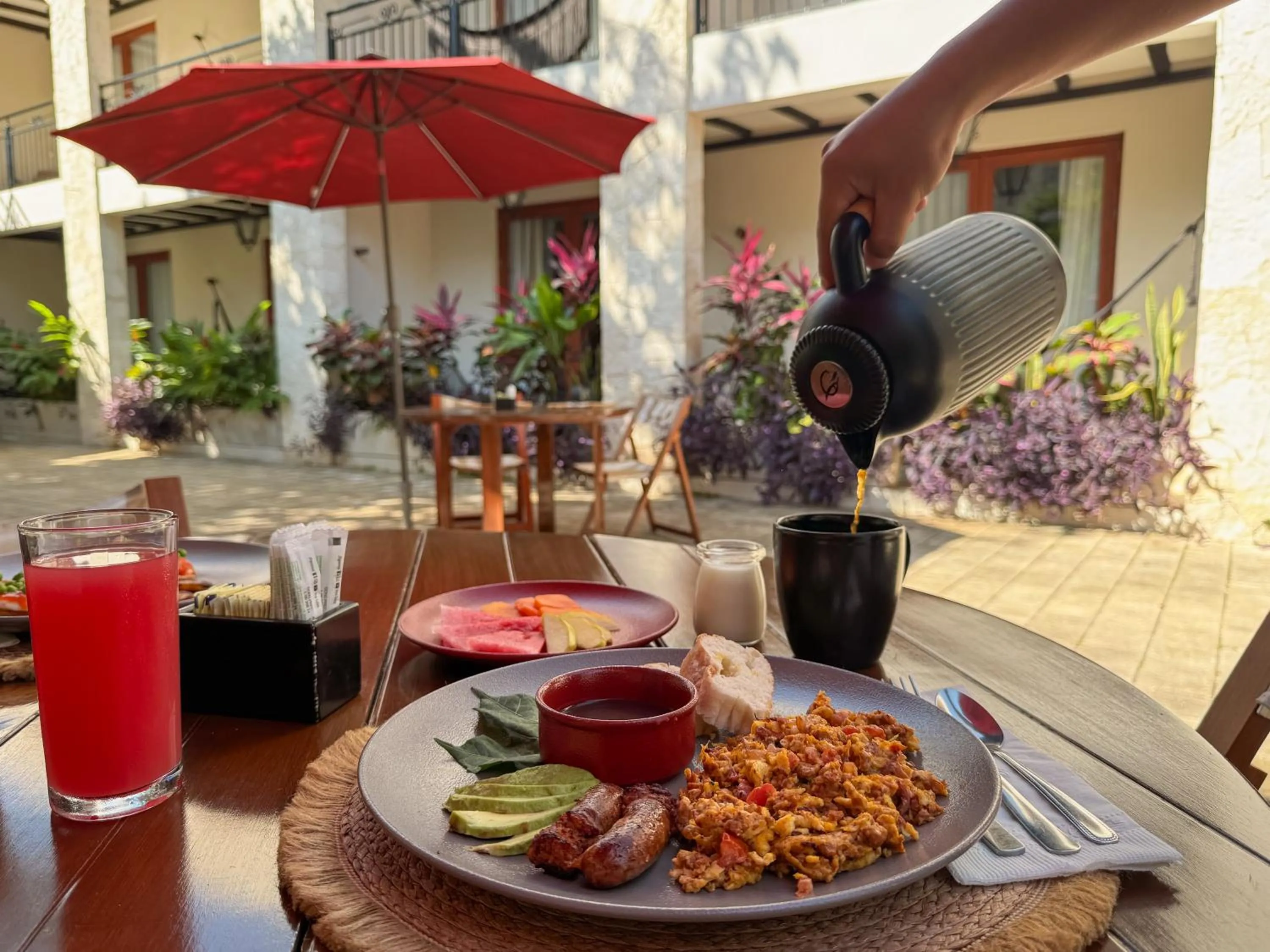 Breakfast in Frater Yucatán Hotel