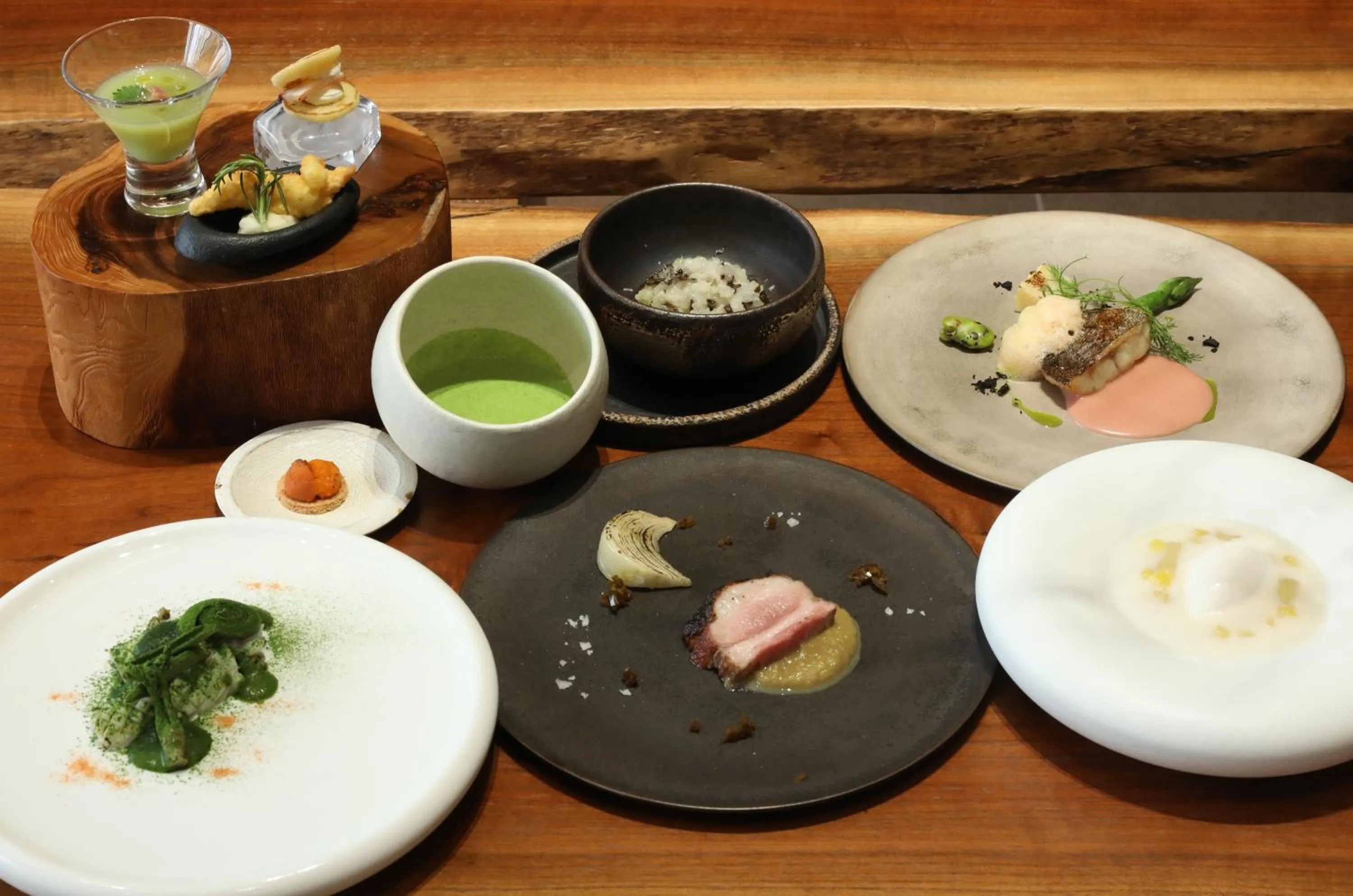 Dinner in KINUGAWA KEISUI