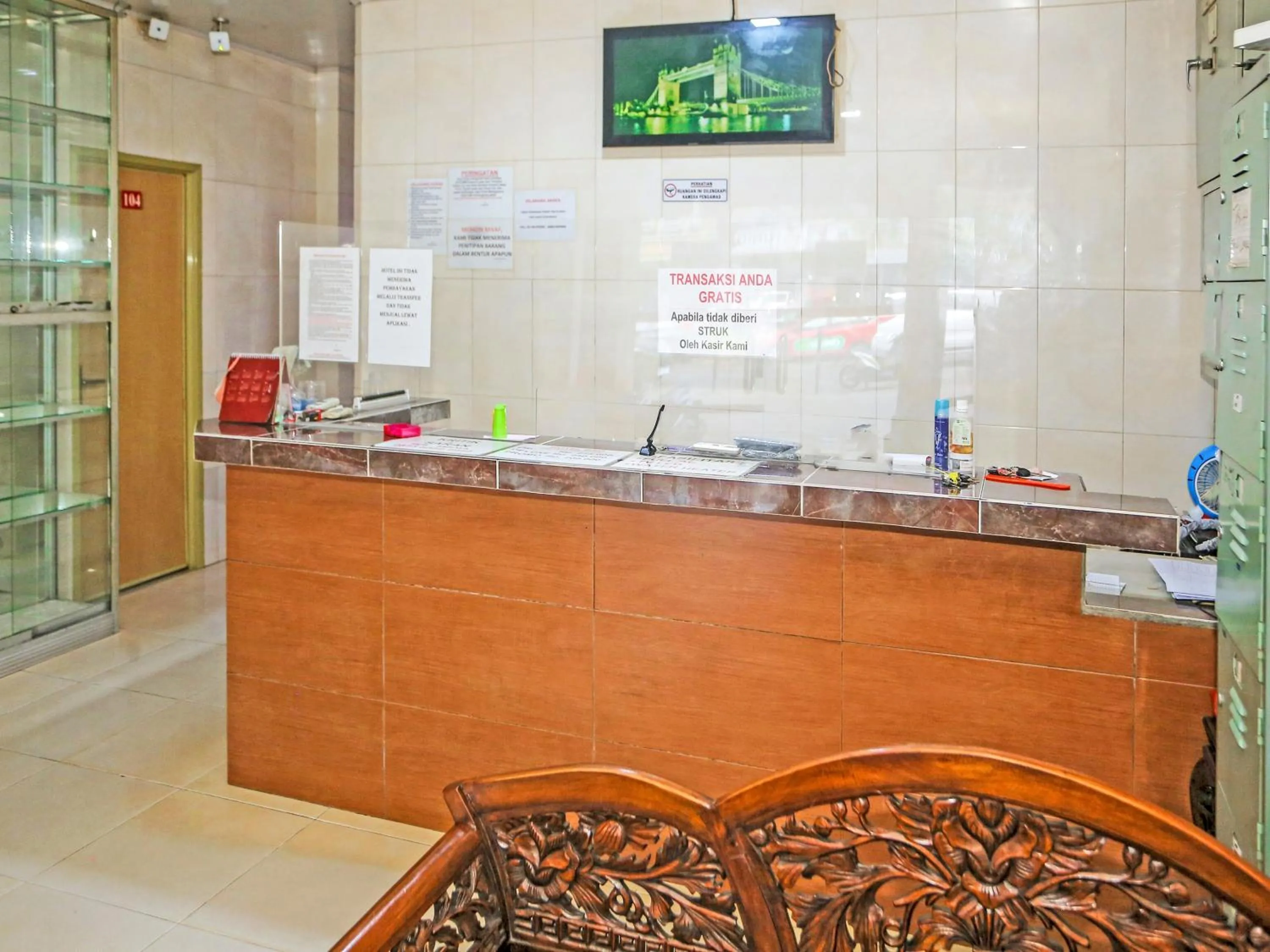 Lobby or reception in Hotel O Bsd