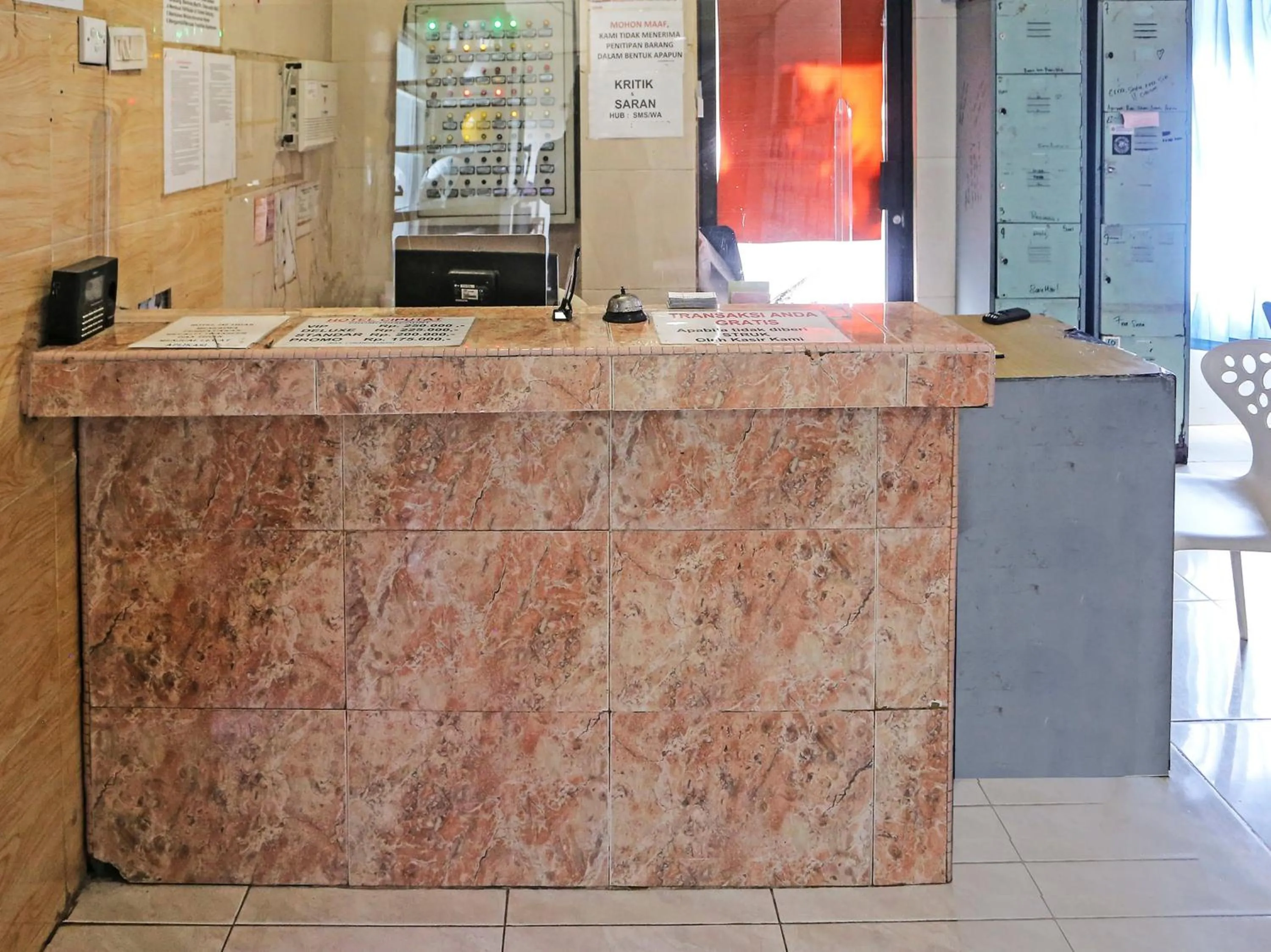 Lobby or reception in Hotel O Ciputat