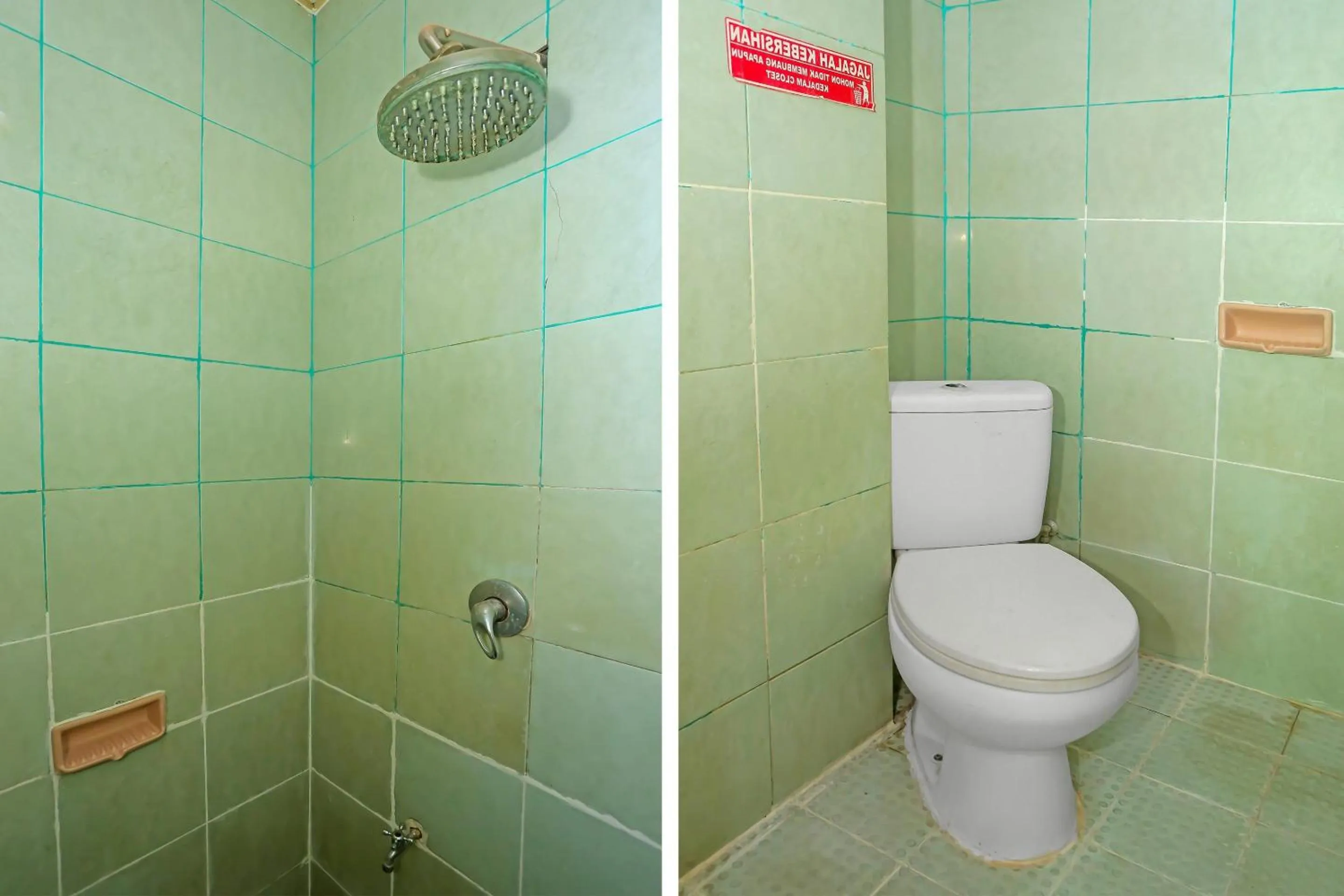 Bathroom in Hotel O Bintaro