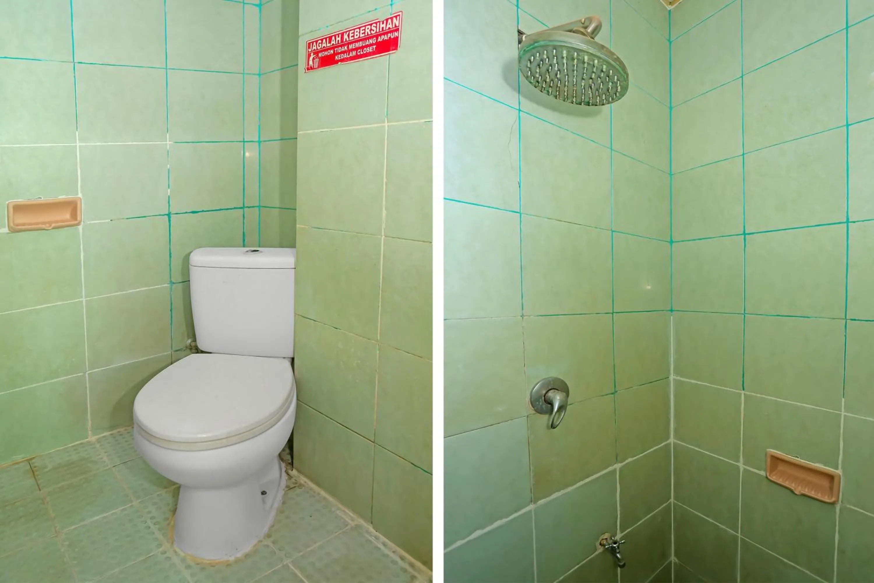 Bathroom in Hotel O Bintaro