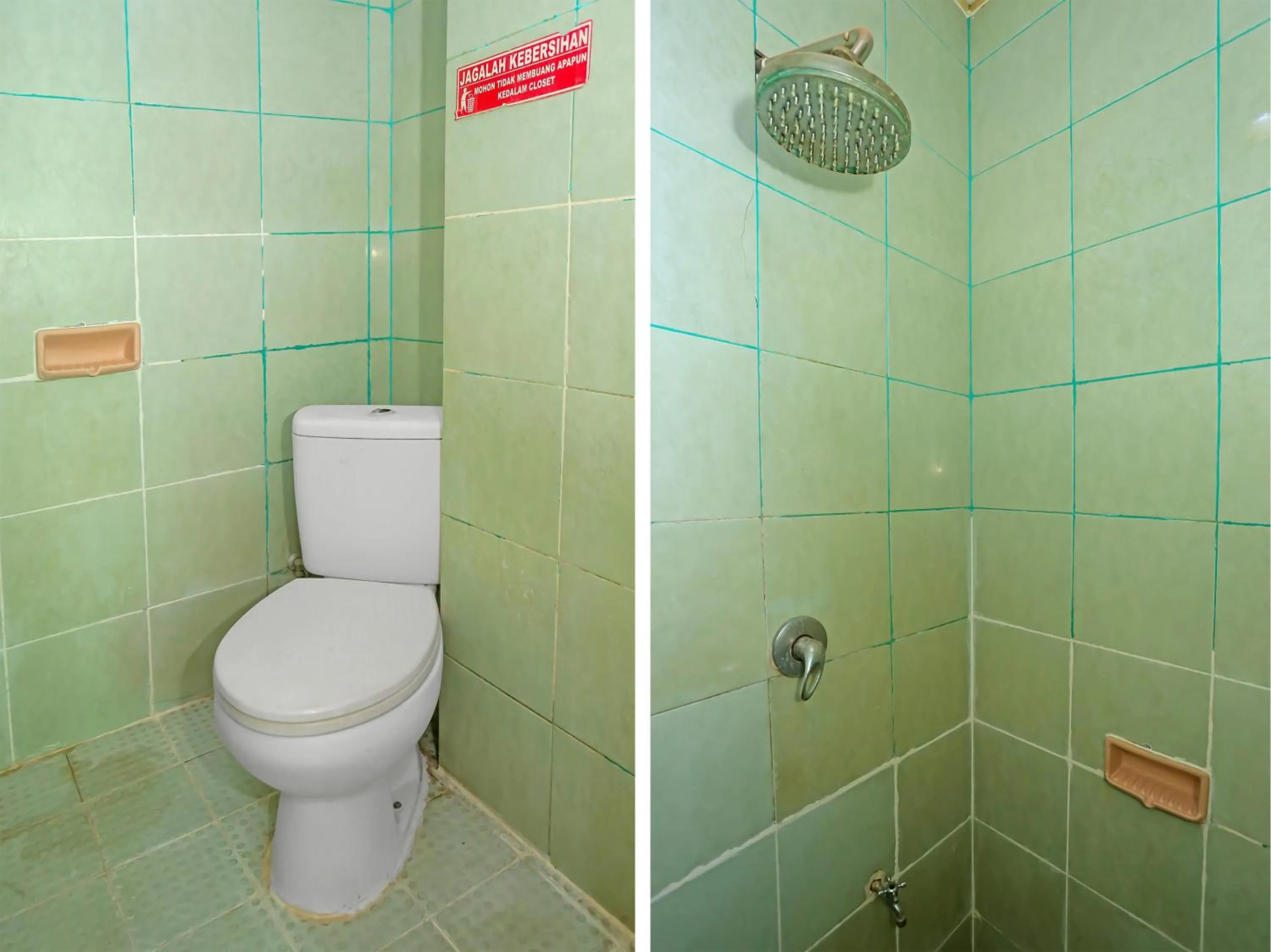 Bathroom in Hotel O Bintaro